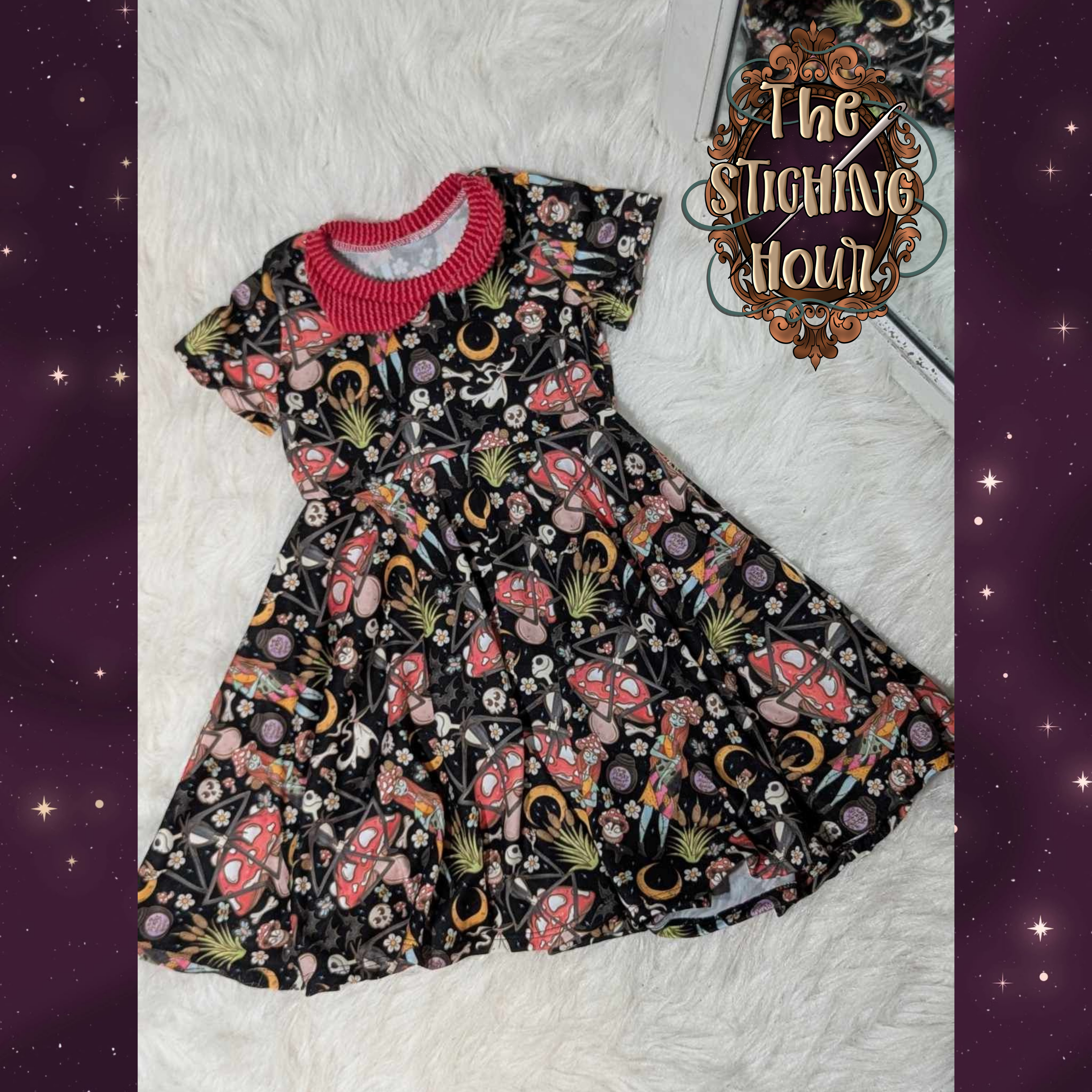RTS- NBC Mushroom Dress