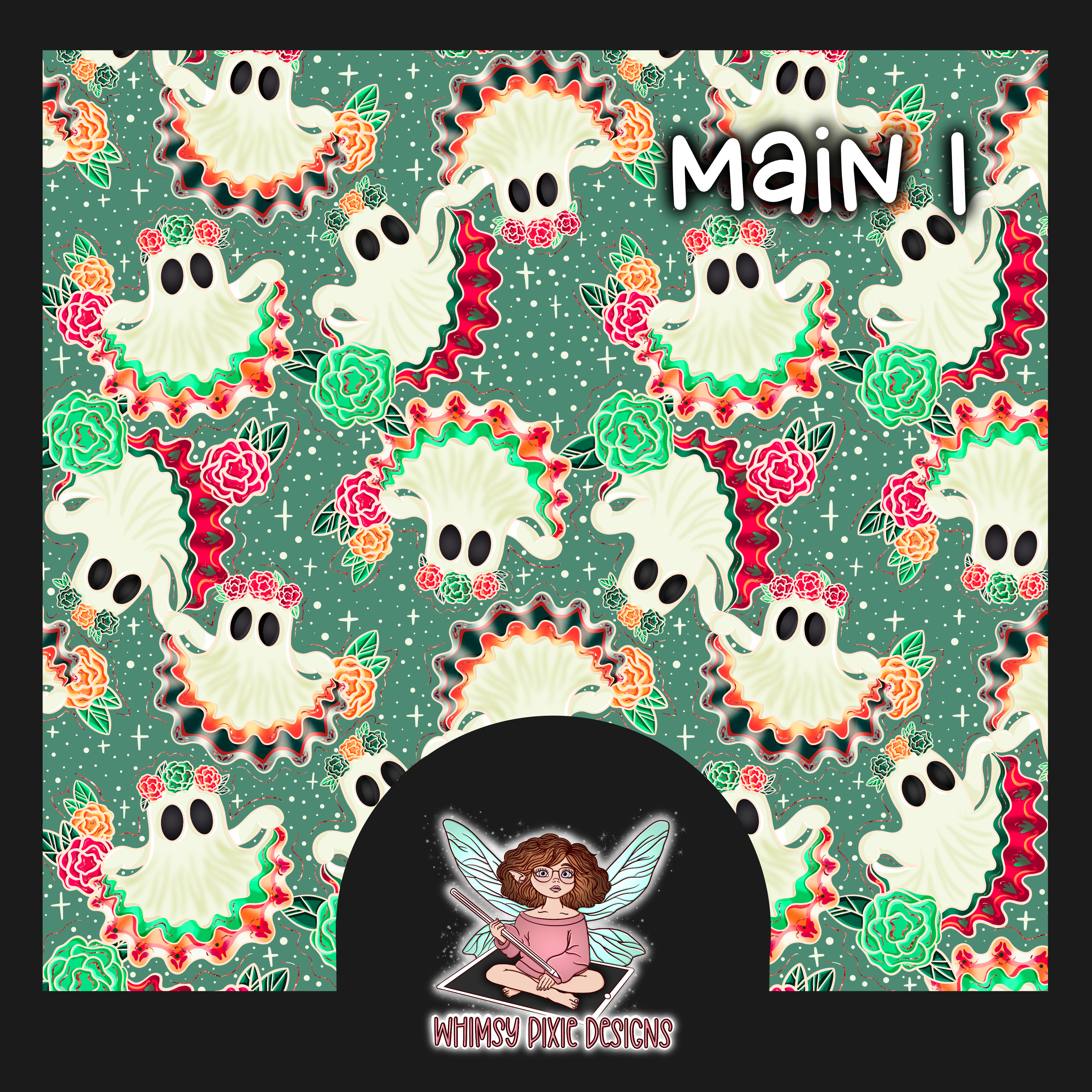 Hispanic Dancing Ghosties – Whimsy Pixie Designs