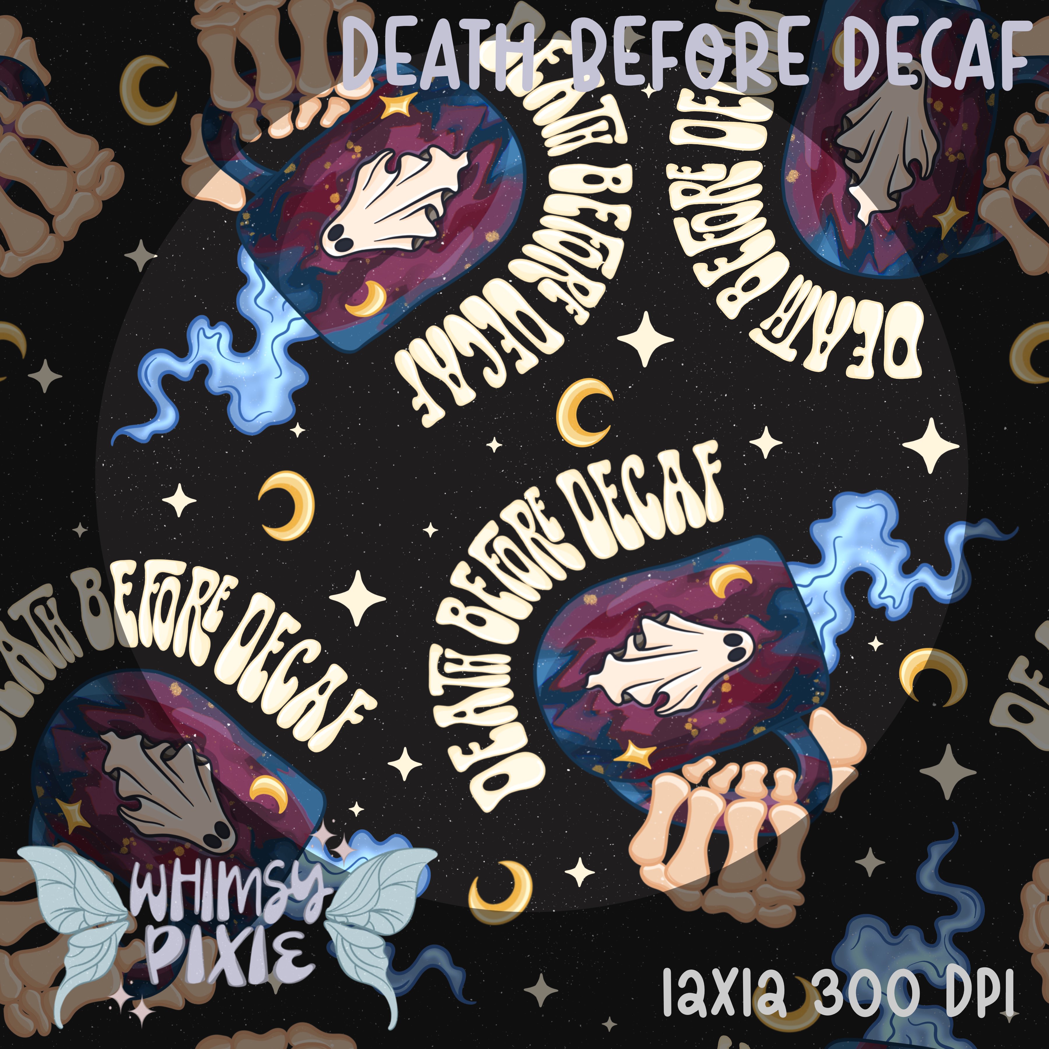Death Before Decaf Charcoal