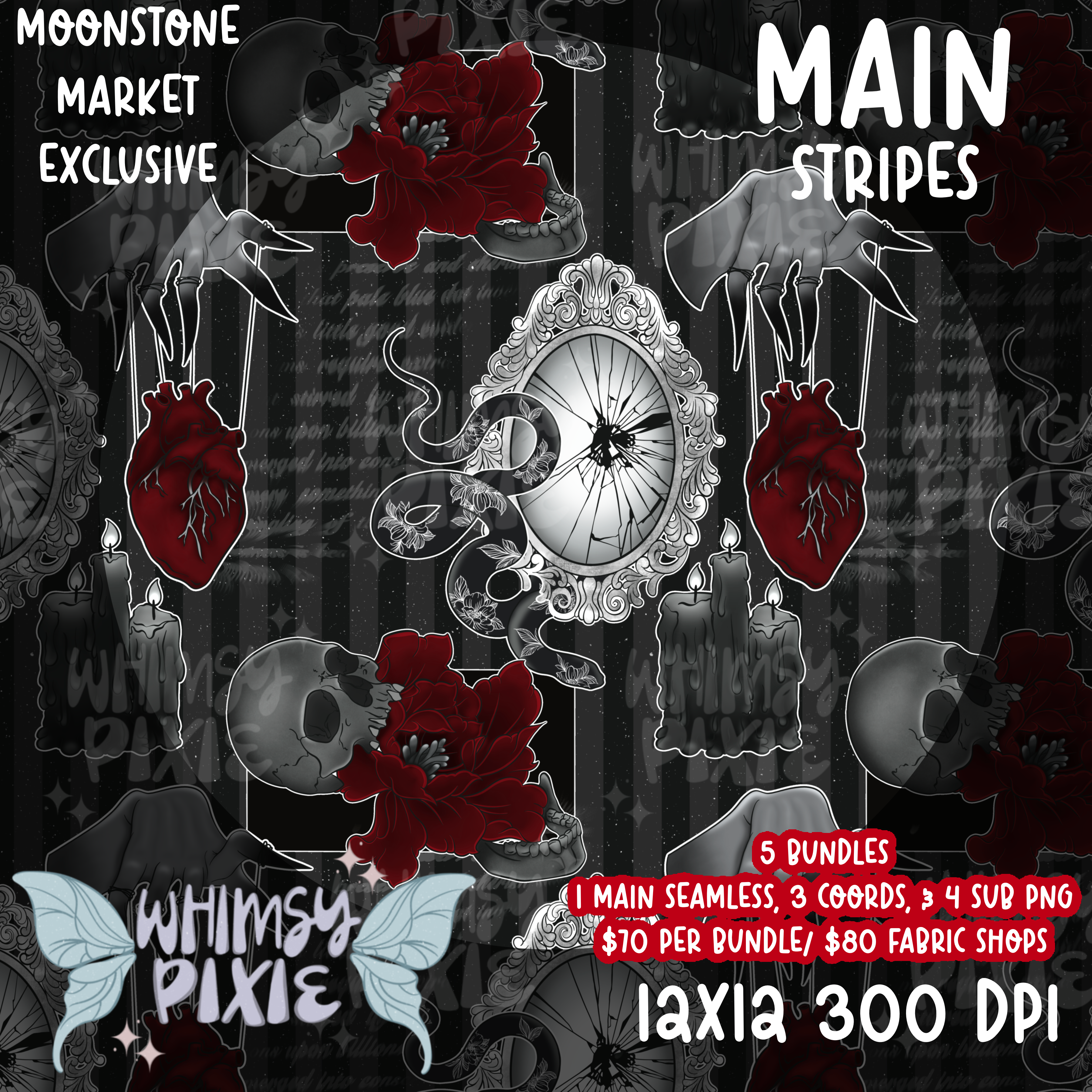 Dark Romance Stripe Bundle