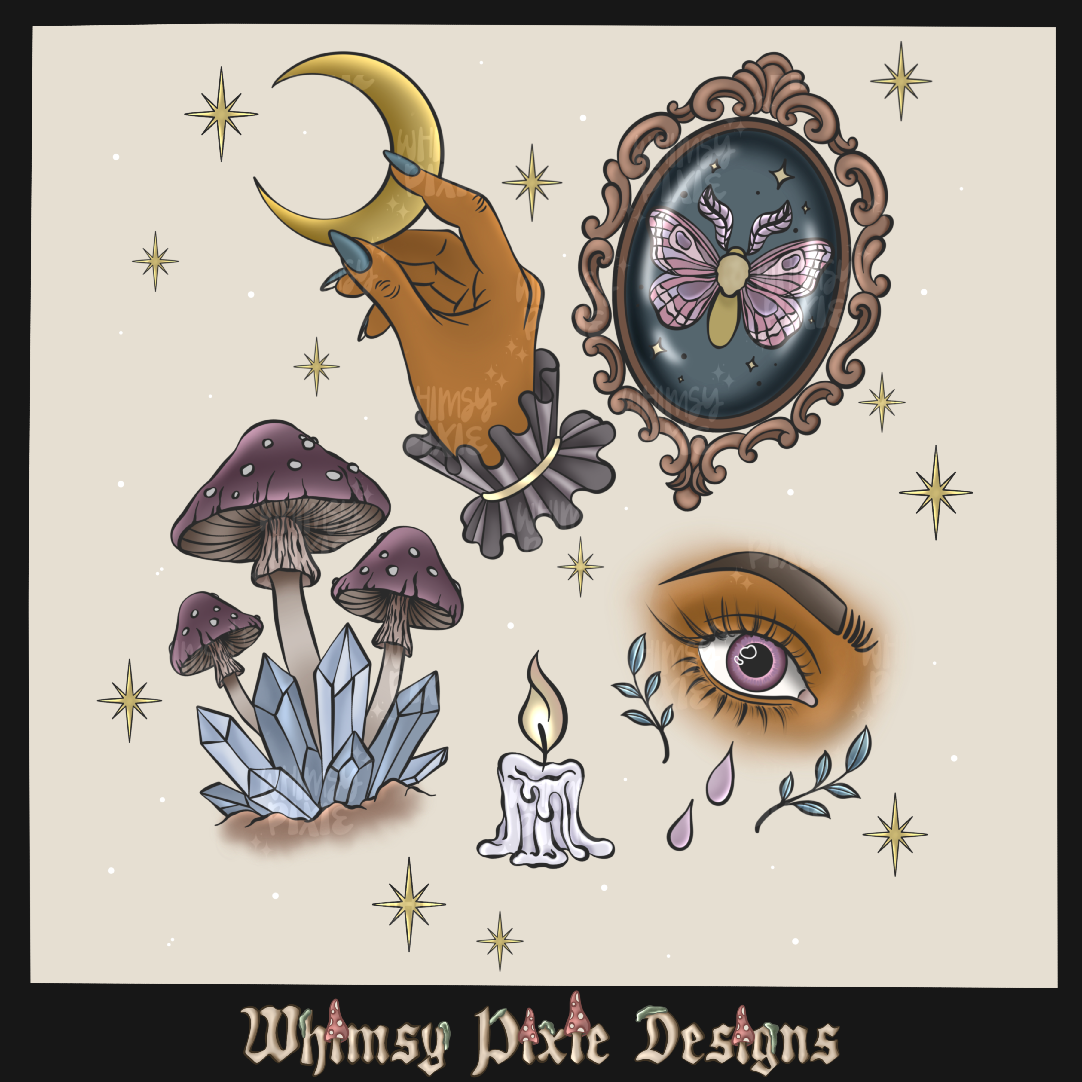 Whimsy Witch PNG
