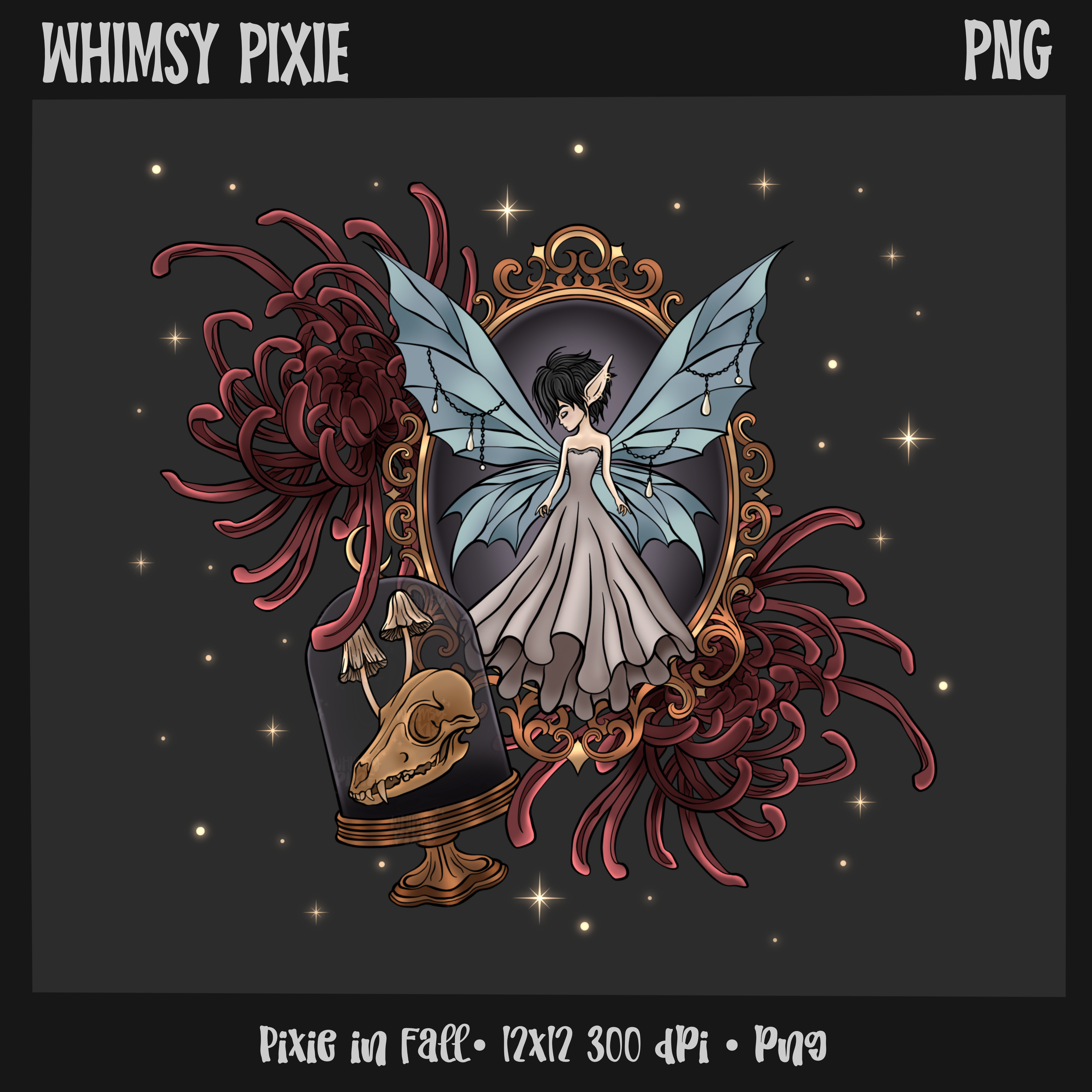 Pixie in Fall PNG