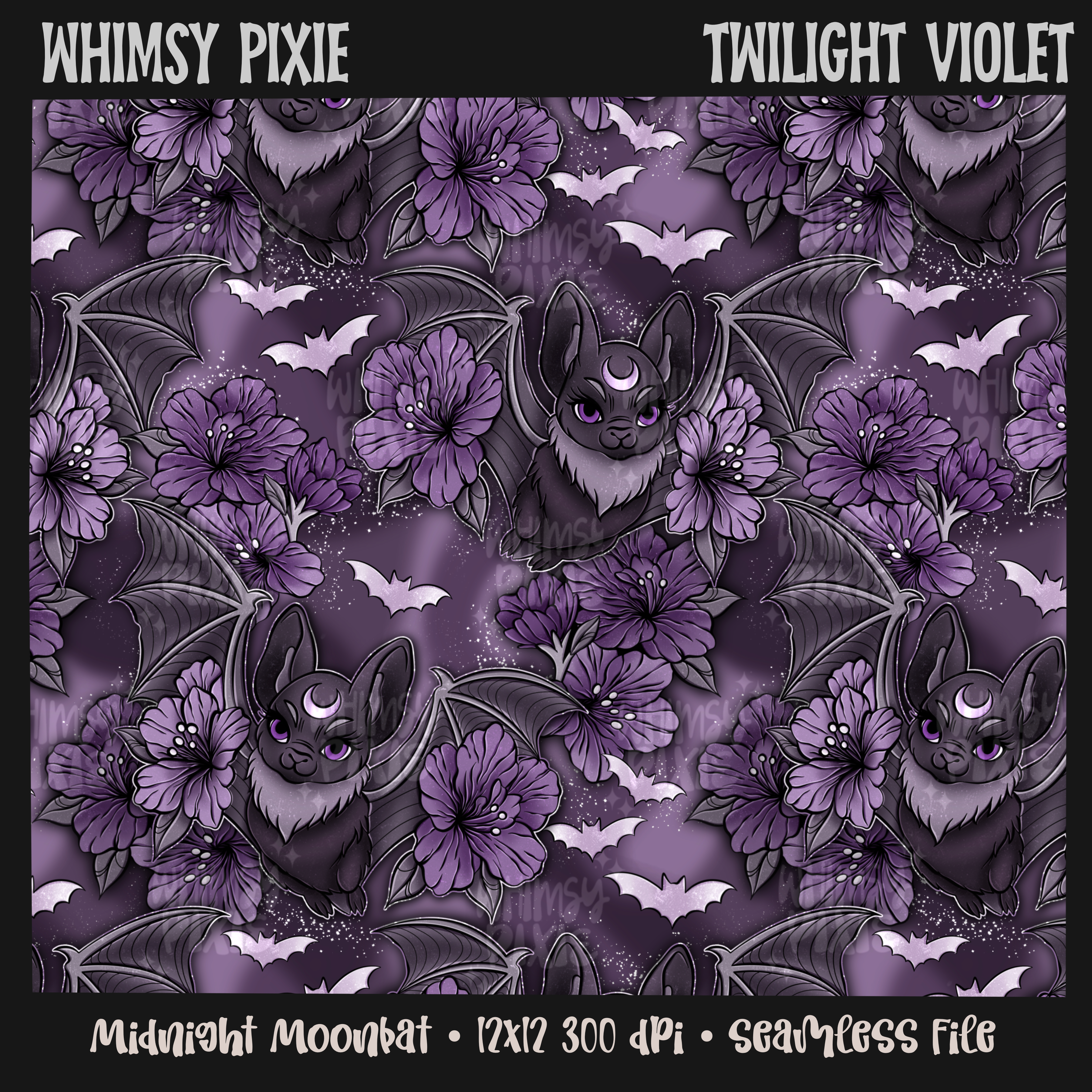 Midnight Moonbat Seamless