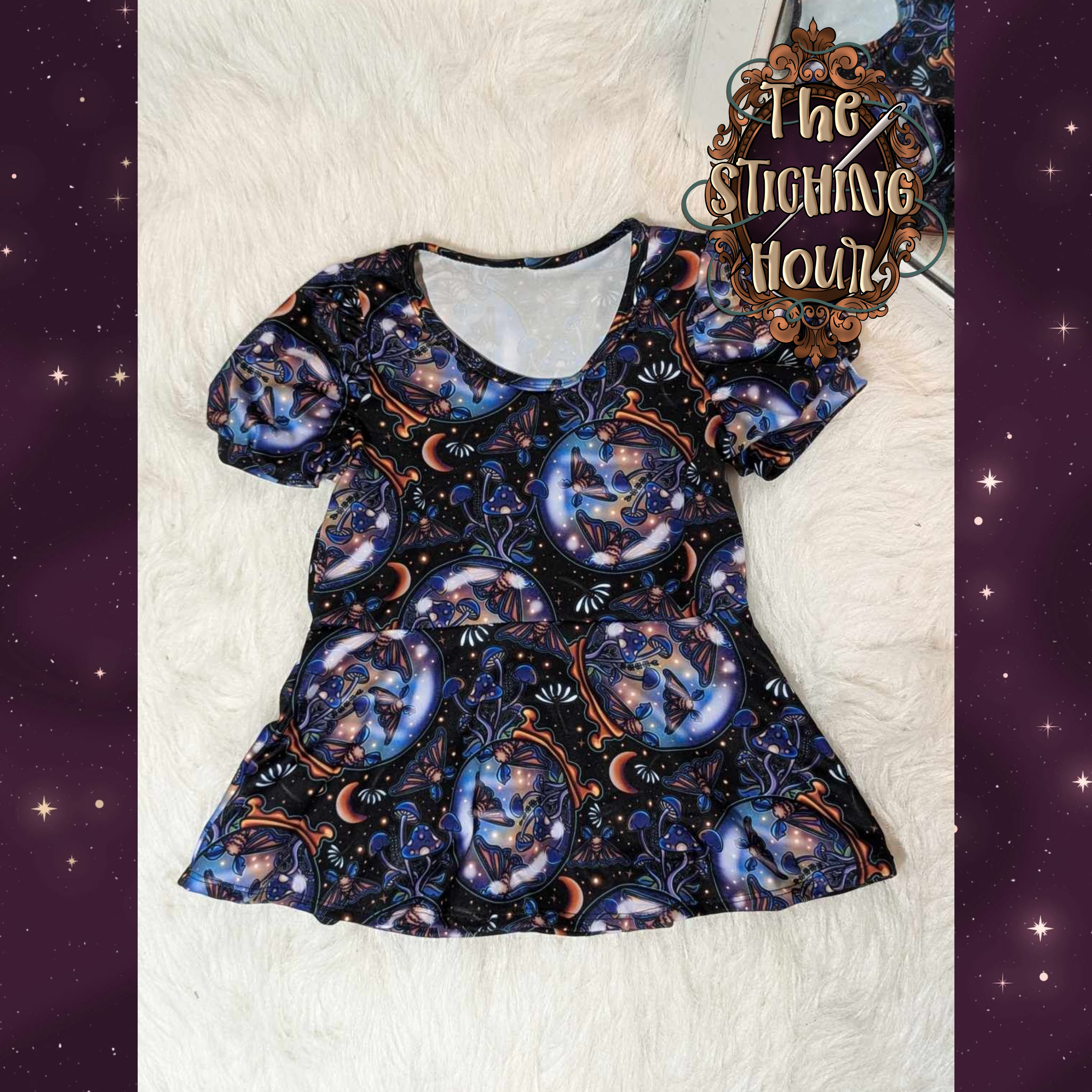 RTS- Moth Crystal Ball Top