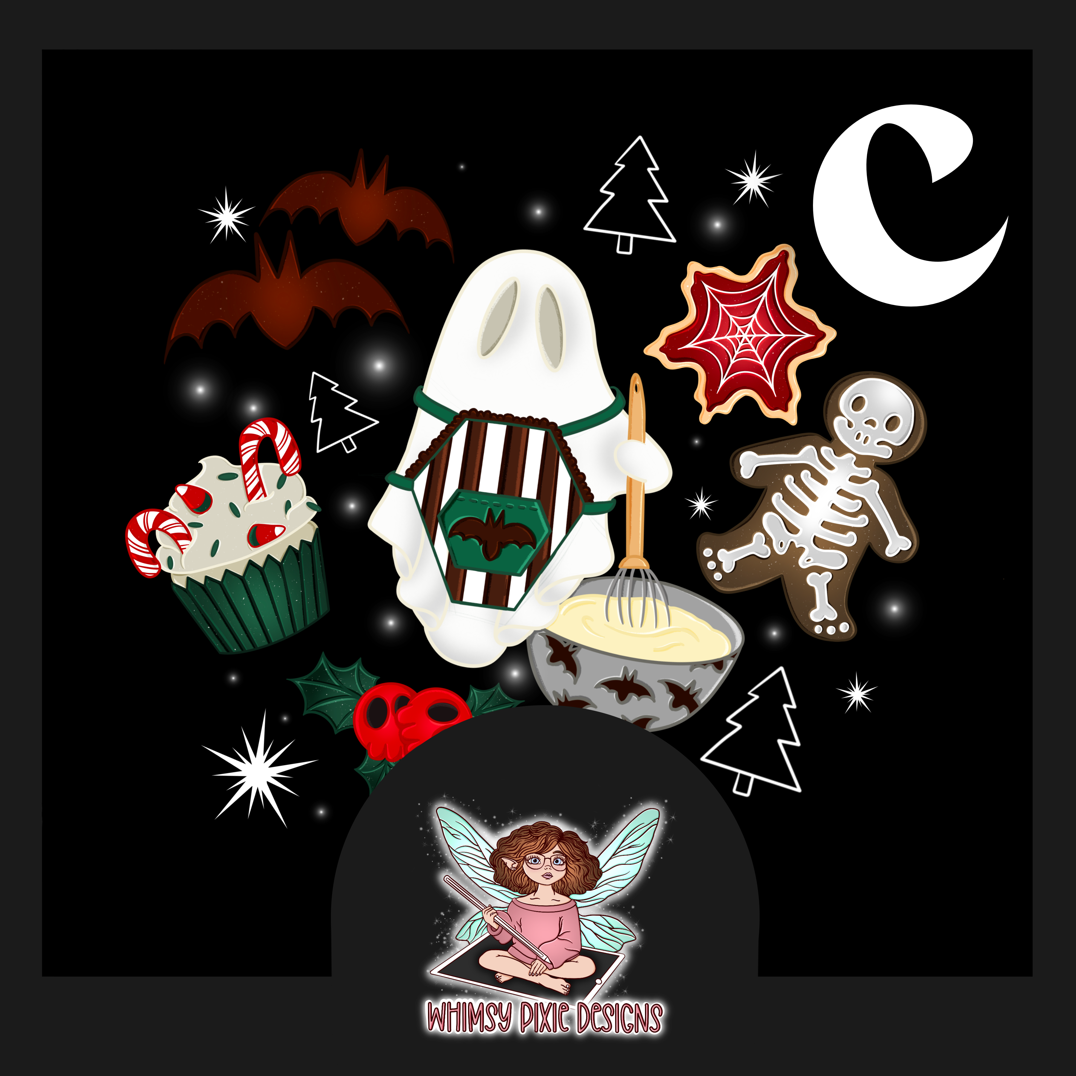 Holiday Ghostie Baker Sub