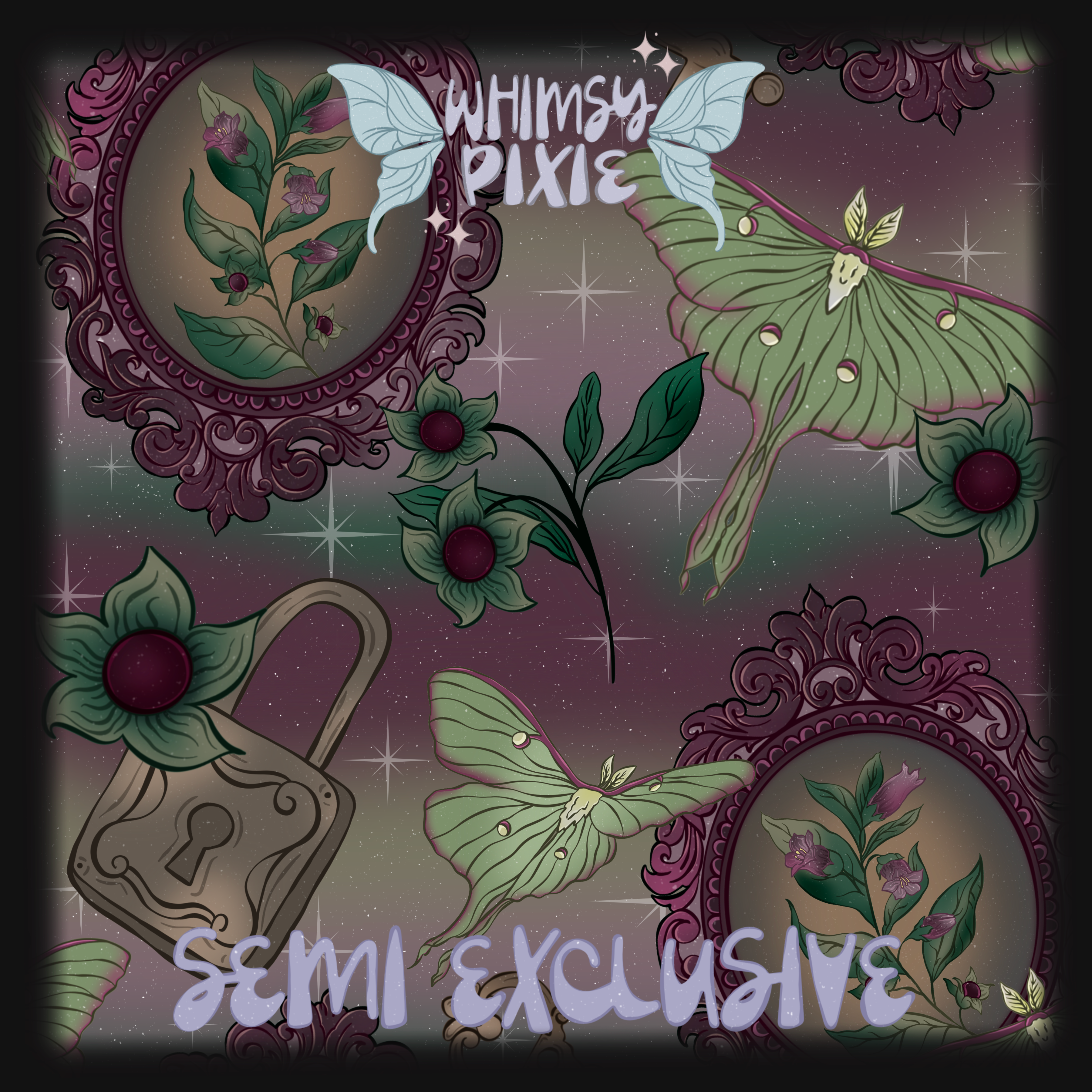 Semi-Exclusive Belladonna Frames