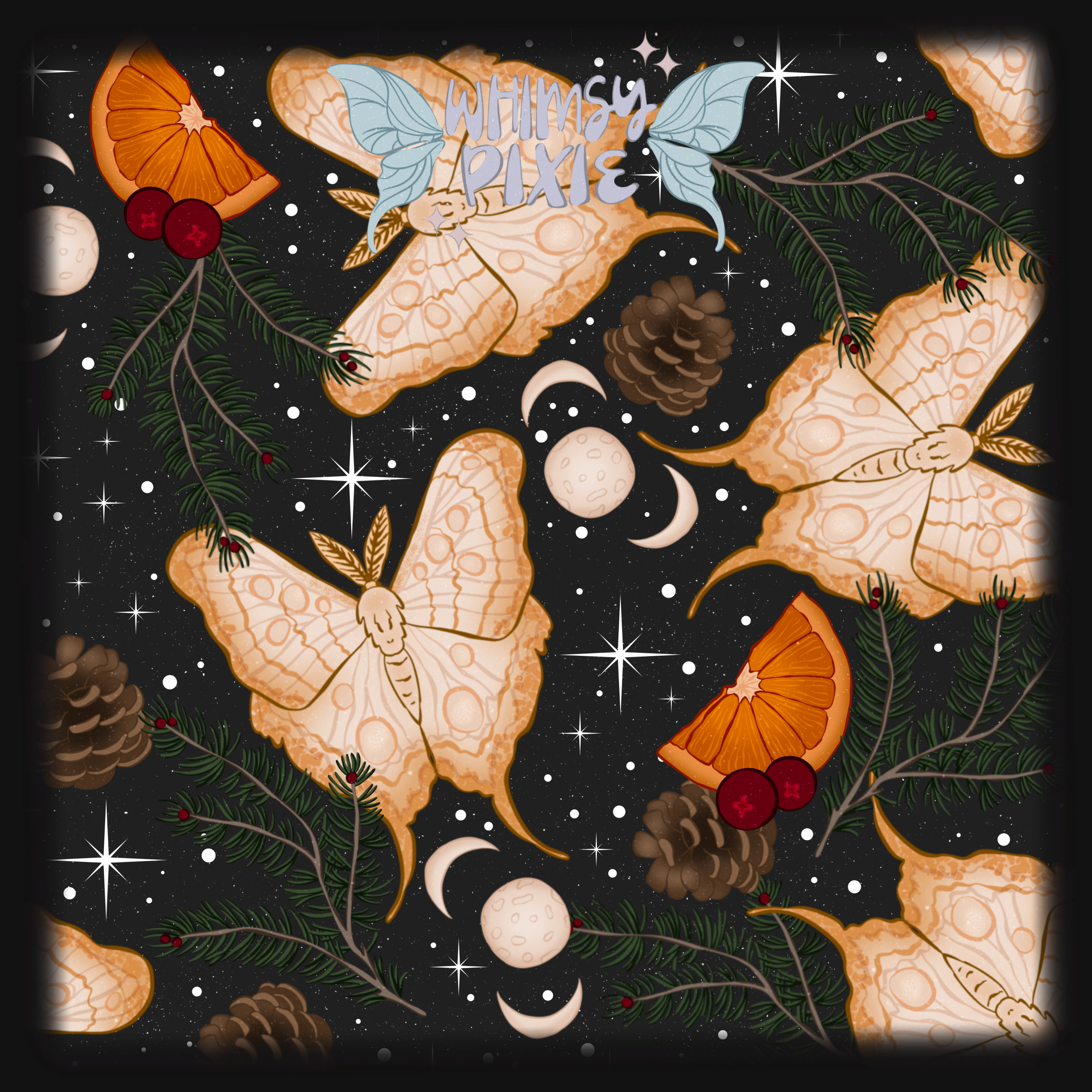 Charcoal Winter Moths