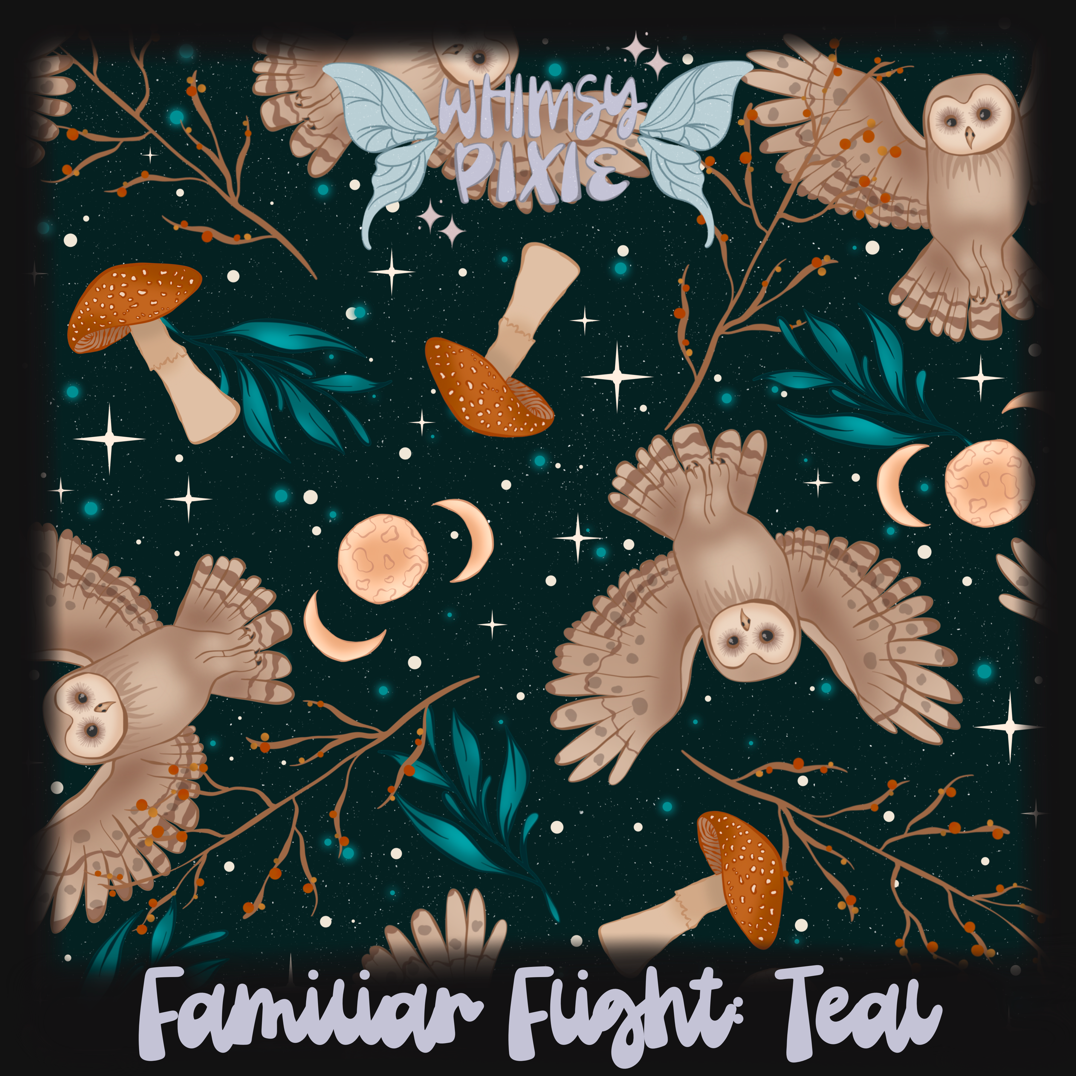 Familiar Flight Teal