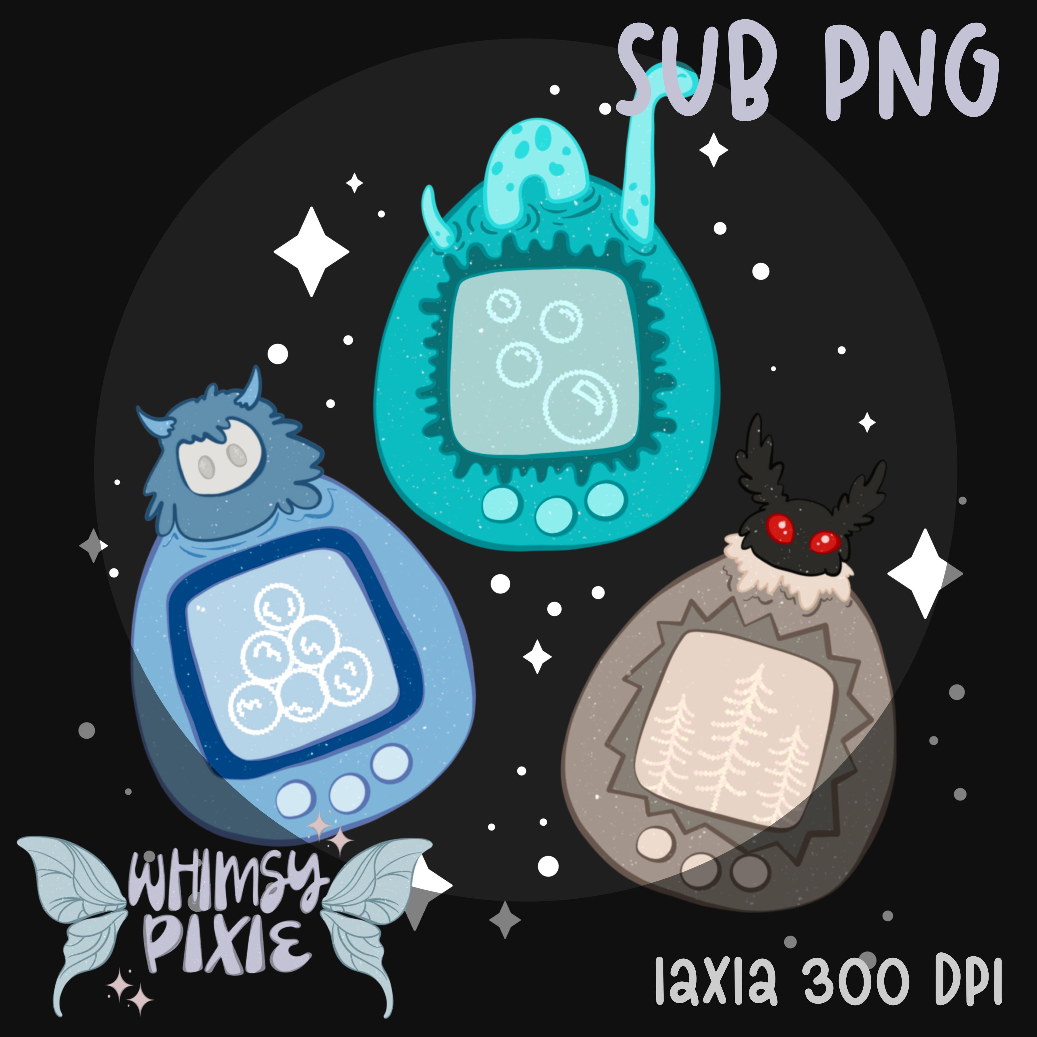 Gotchi Cryptids Sub PNG
