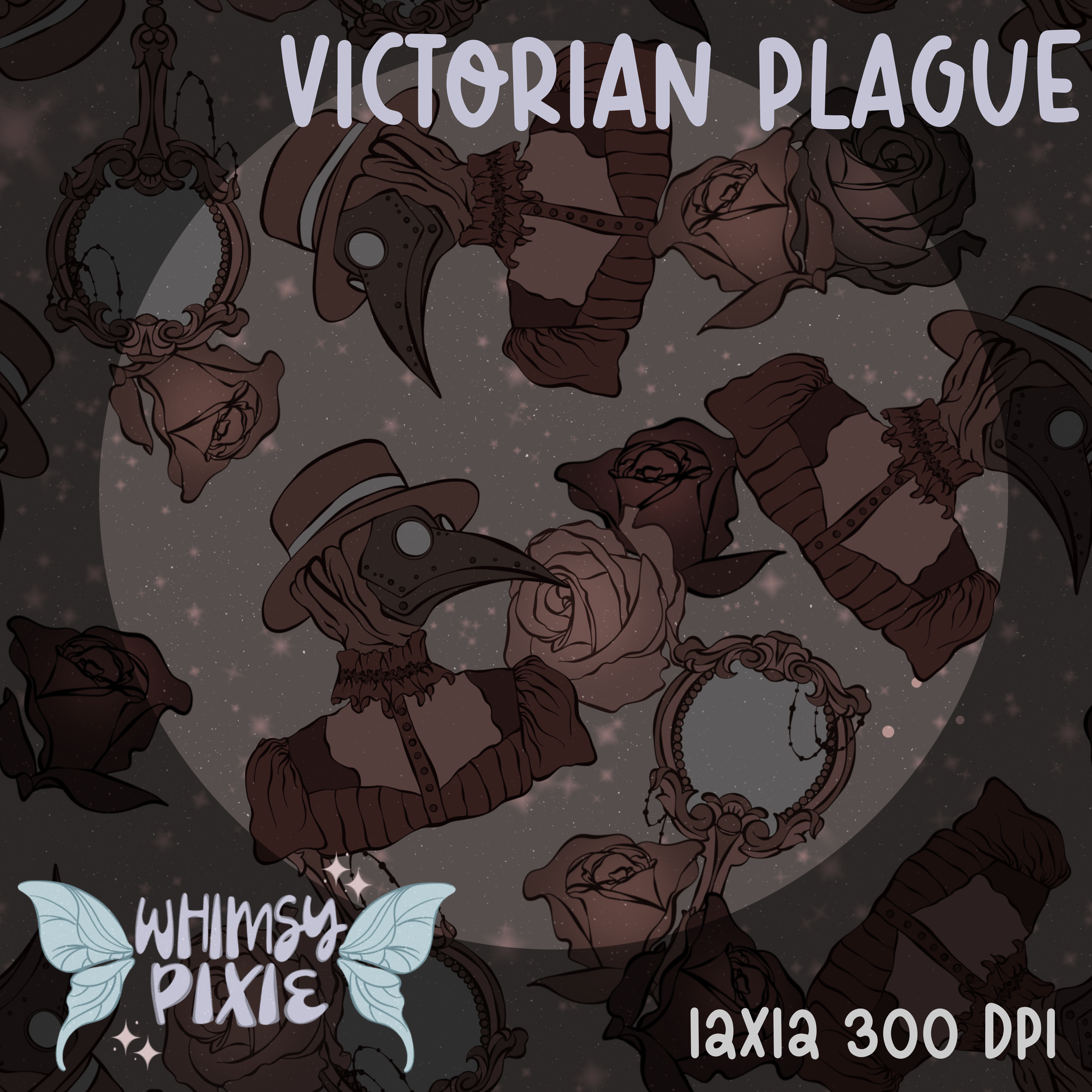 Victorian Plague Light Grey