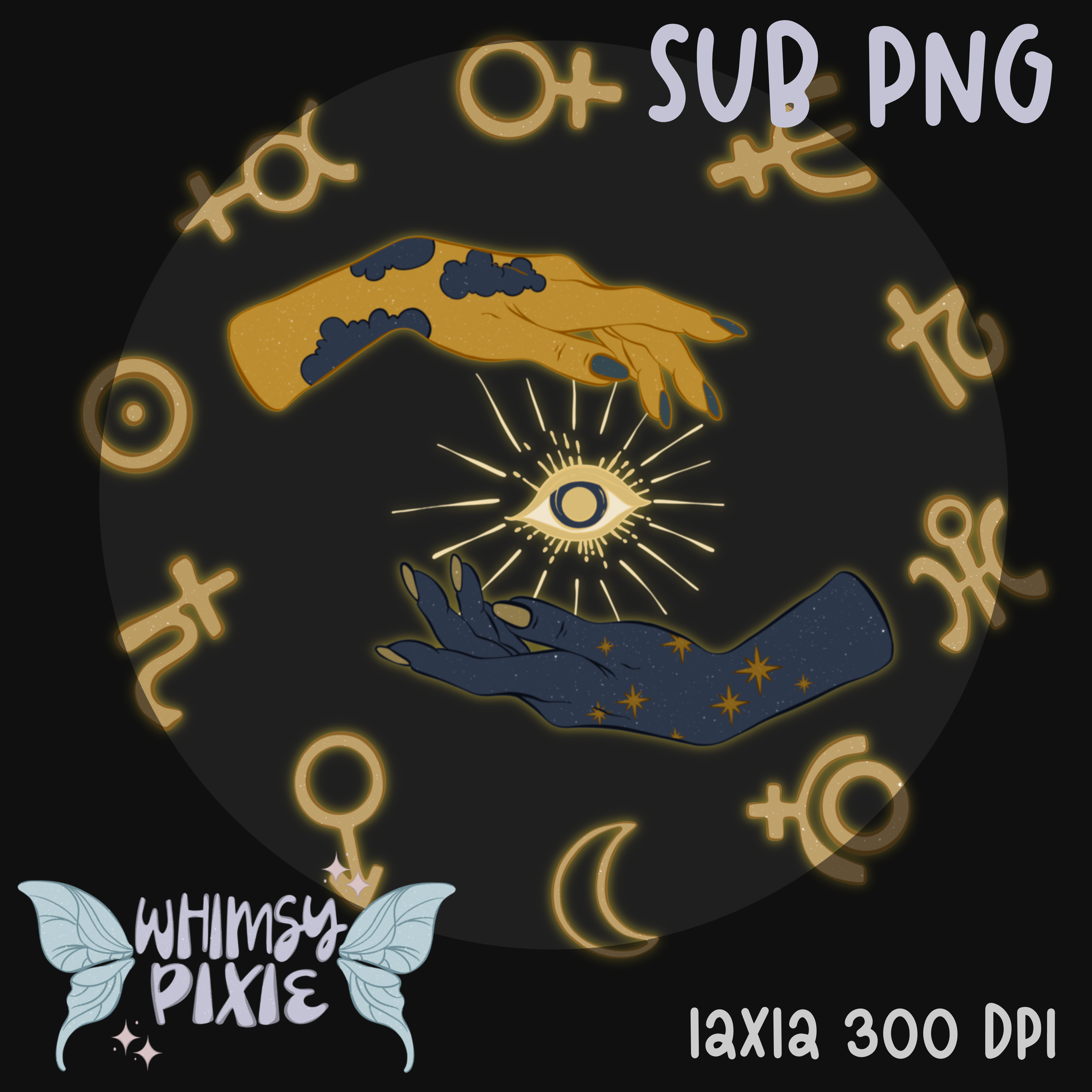 Eye of the Solis Glow Sub PNG