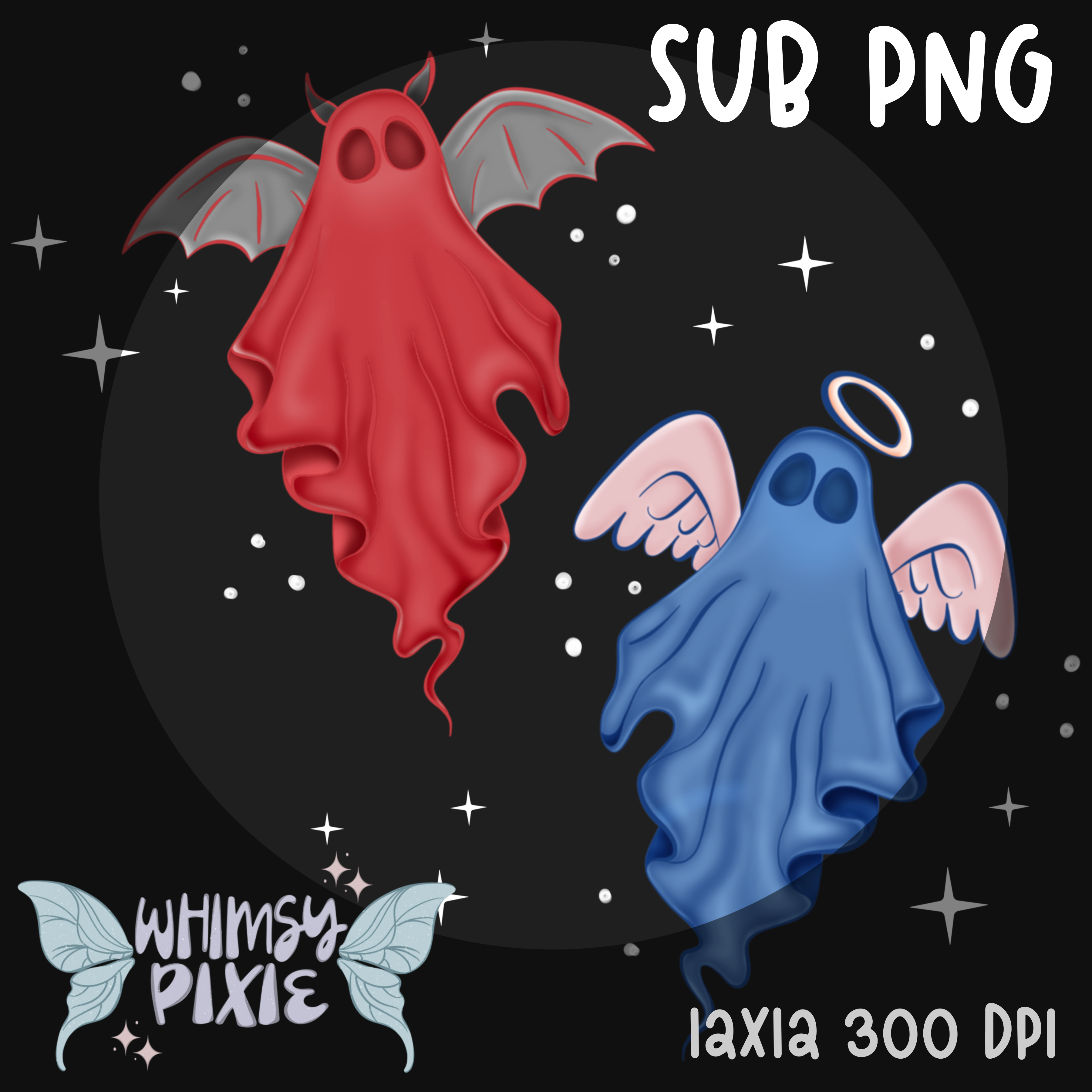 Good Ghouls Gone Bad Sub PNG – Whimsy Pixie Designs