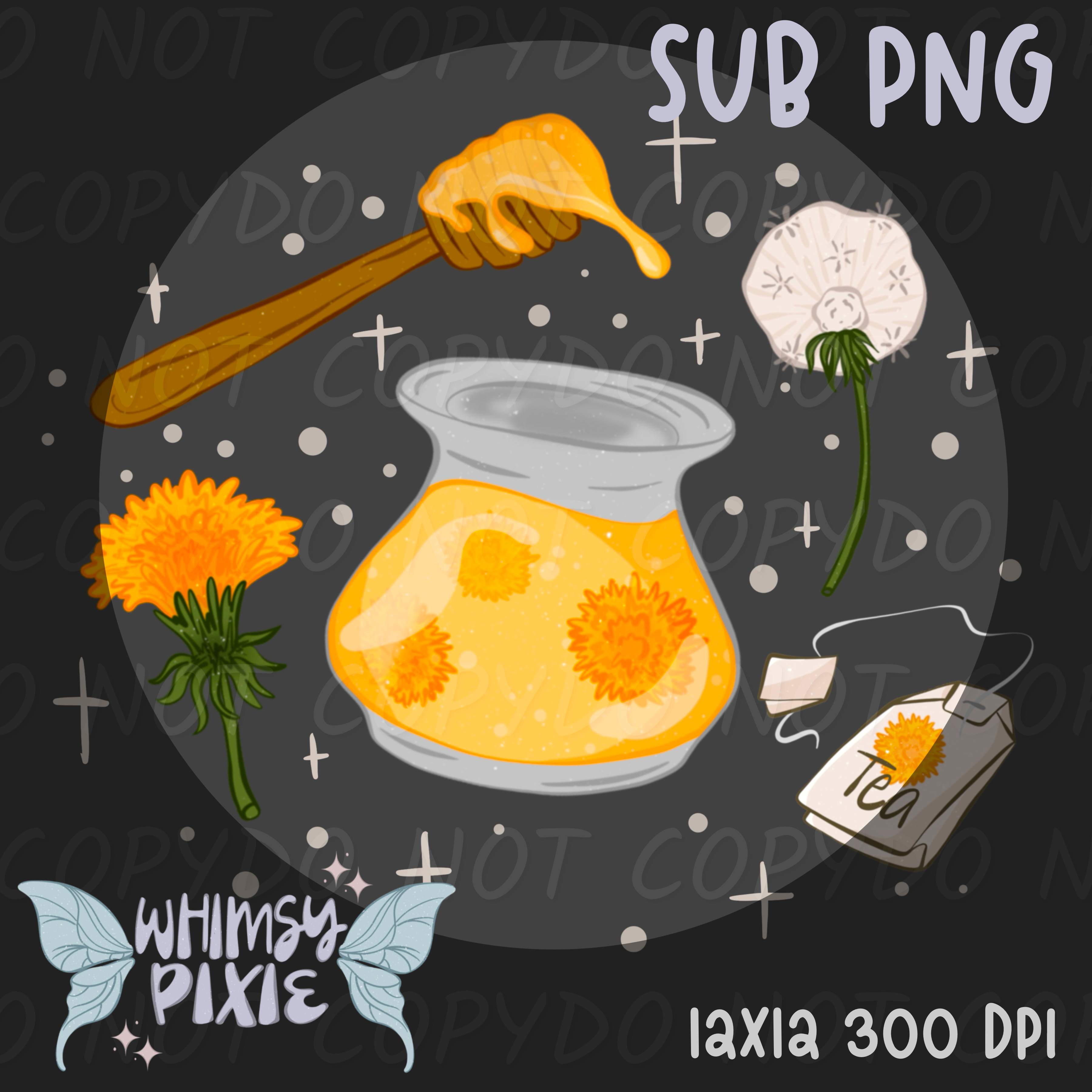 Dandelion Honey Sub PNG