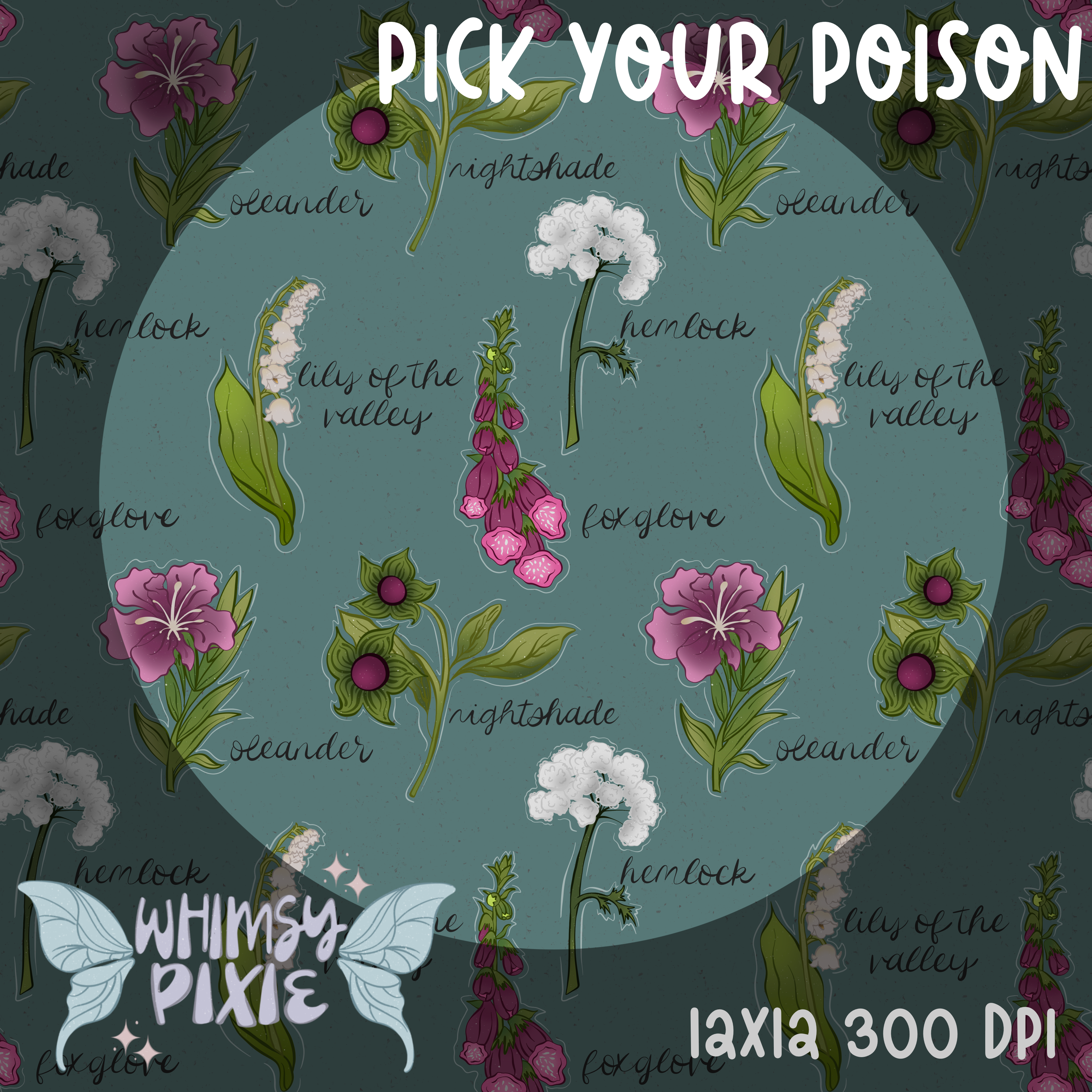Pick Your Poison Dusty Blue