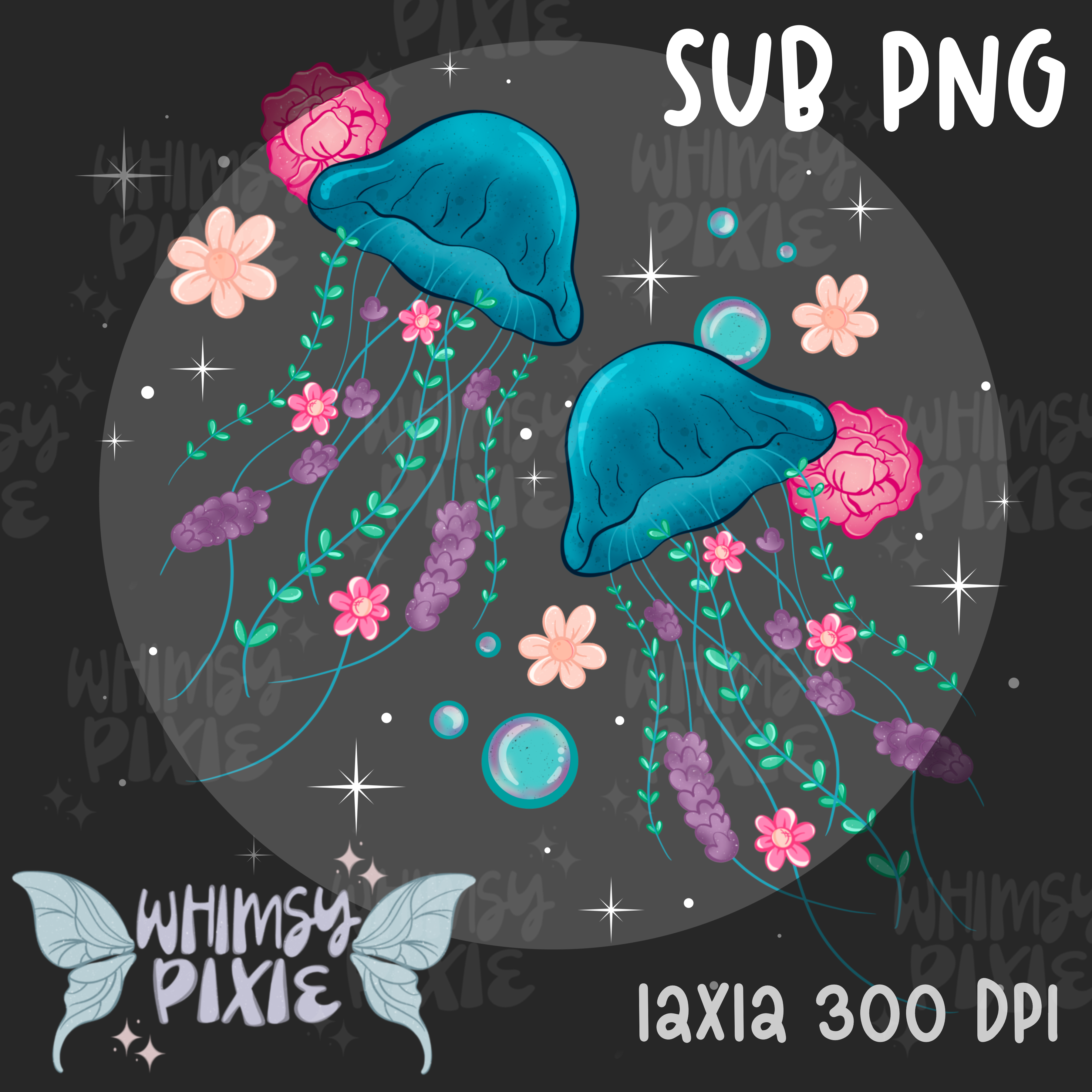 Floral Jellies Sub PNG
