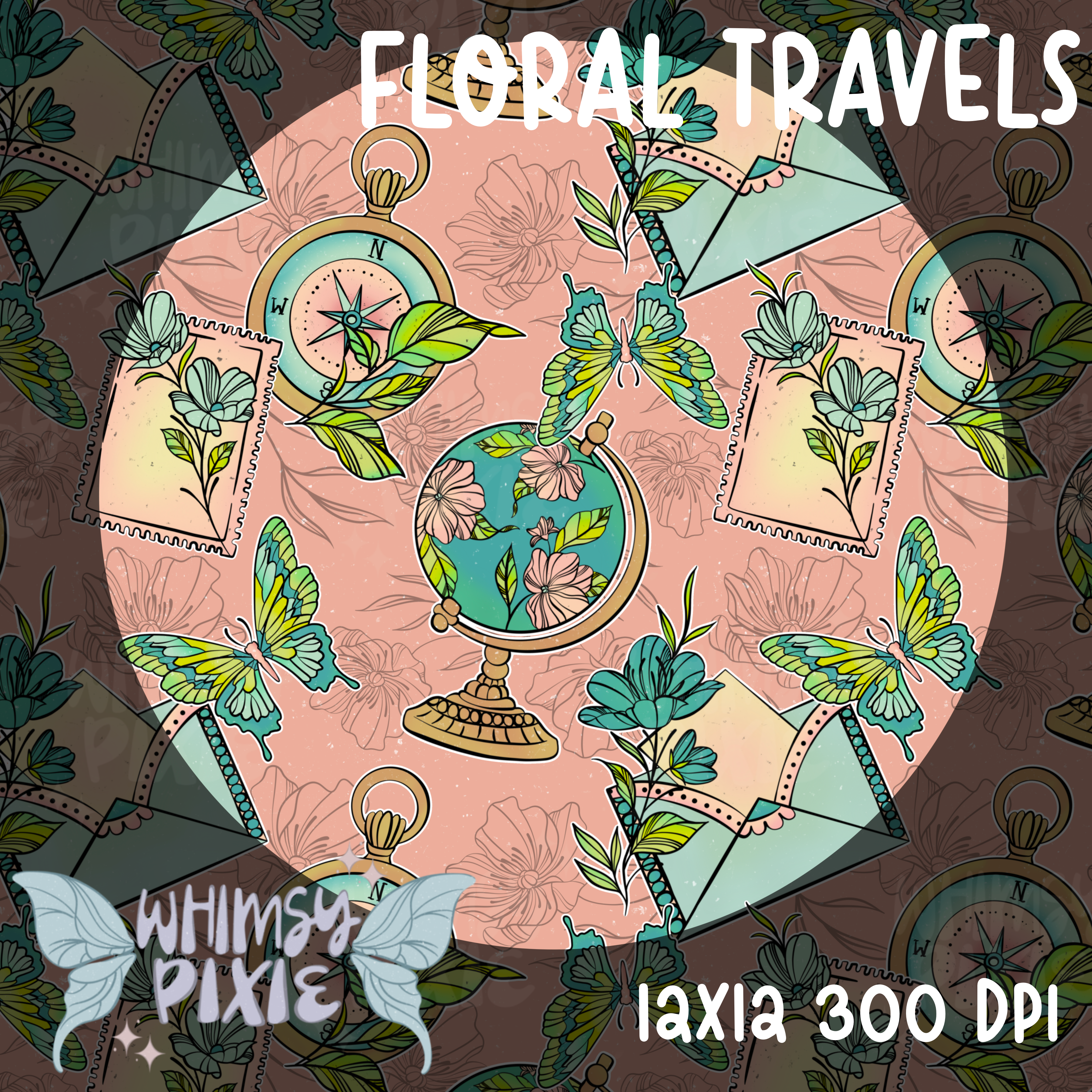 Floral Travels Pink