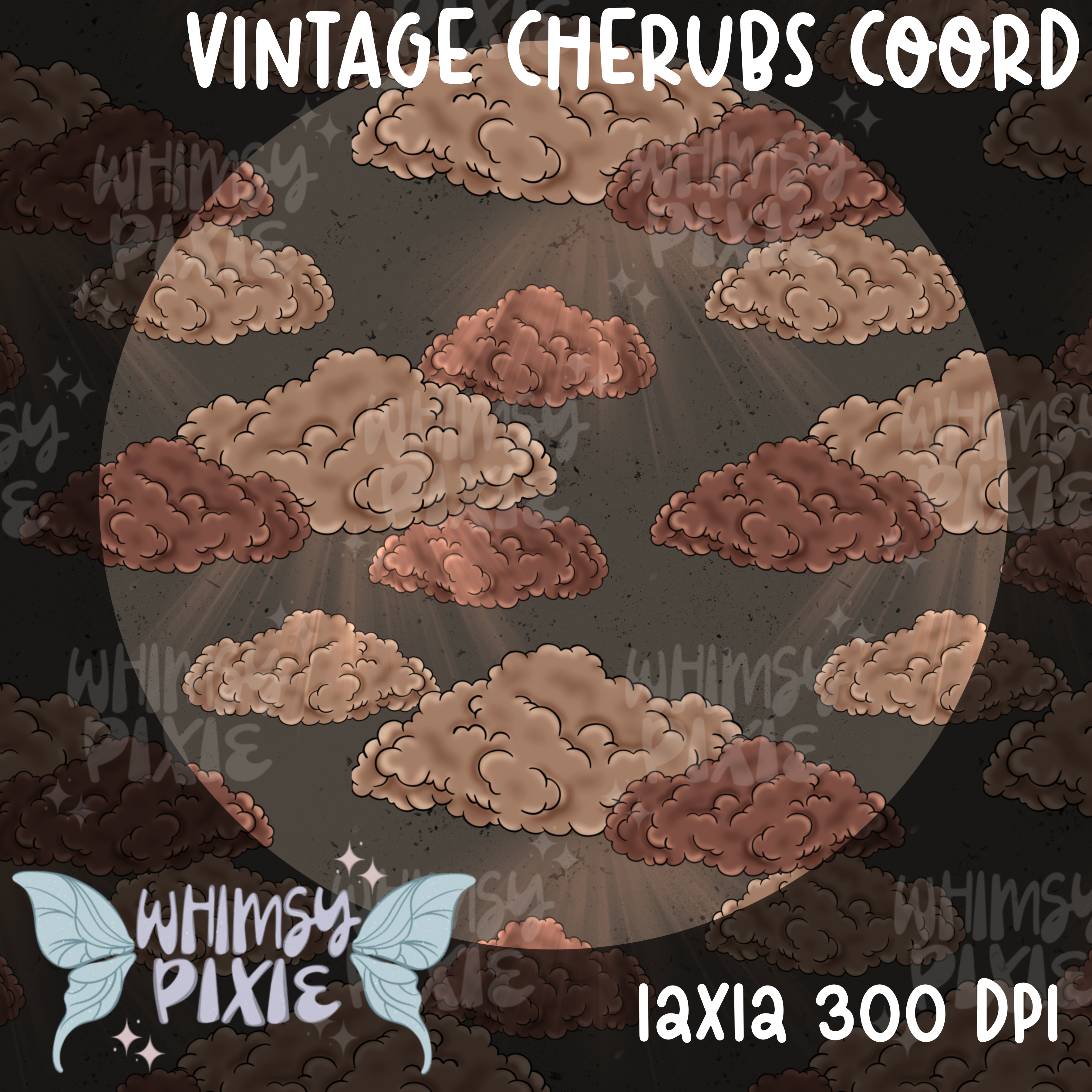 Vintage Cherubs Coord