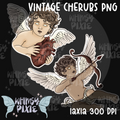 Vintage Cherubs PNG