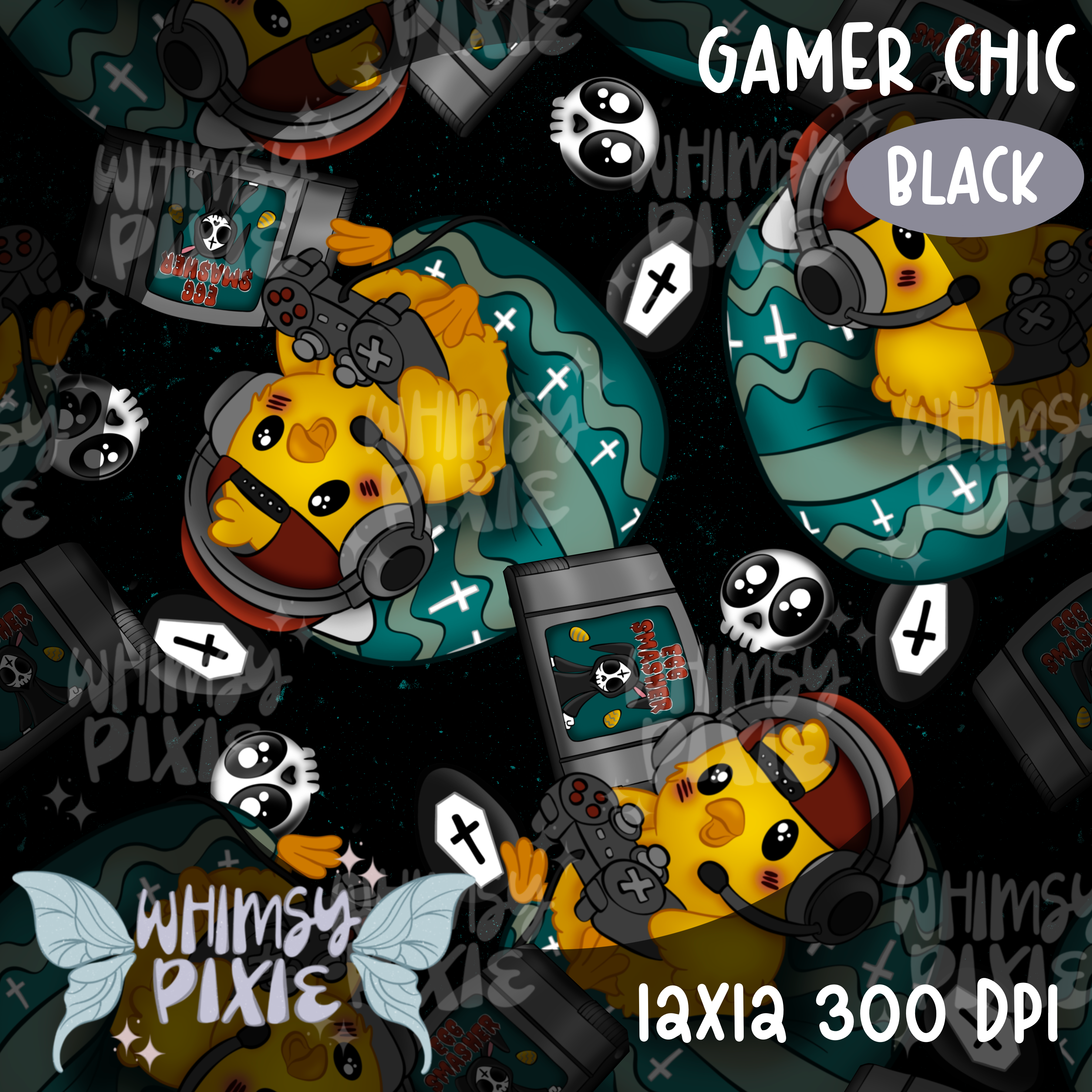 Gamer Chic Black