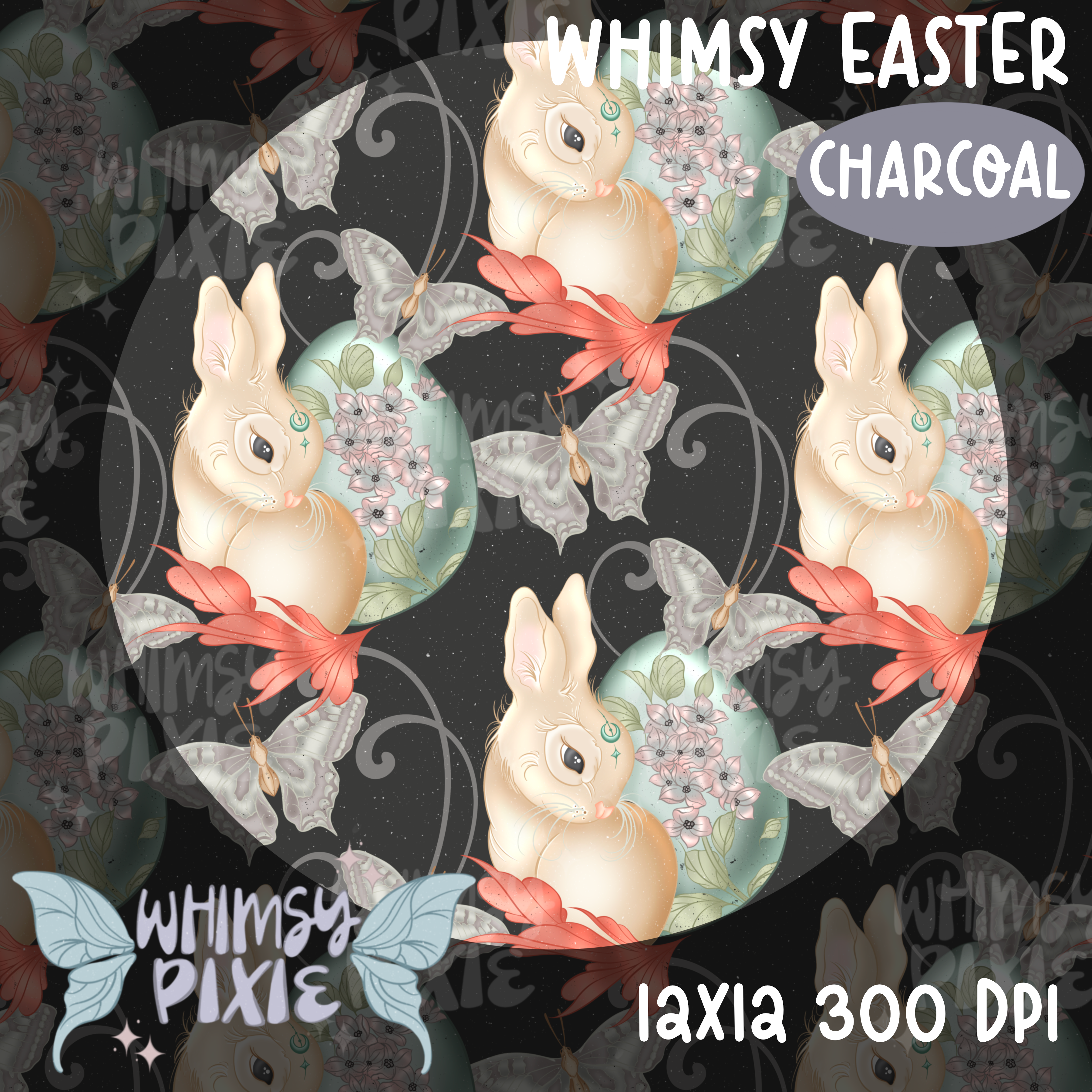 Whimsy Easter Charcoal