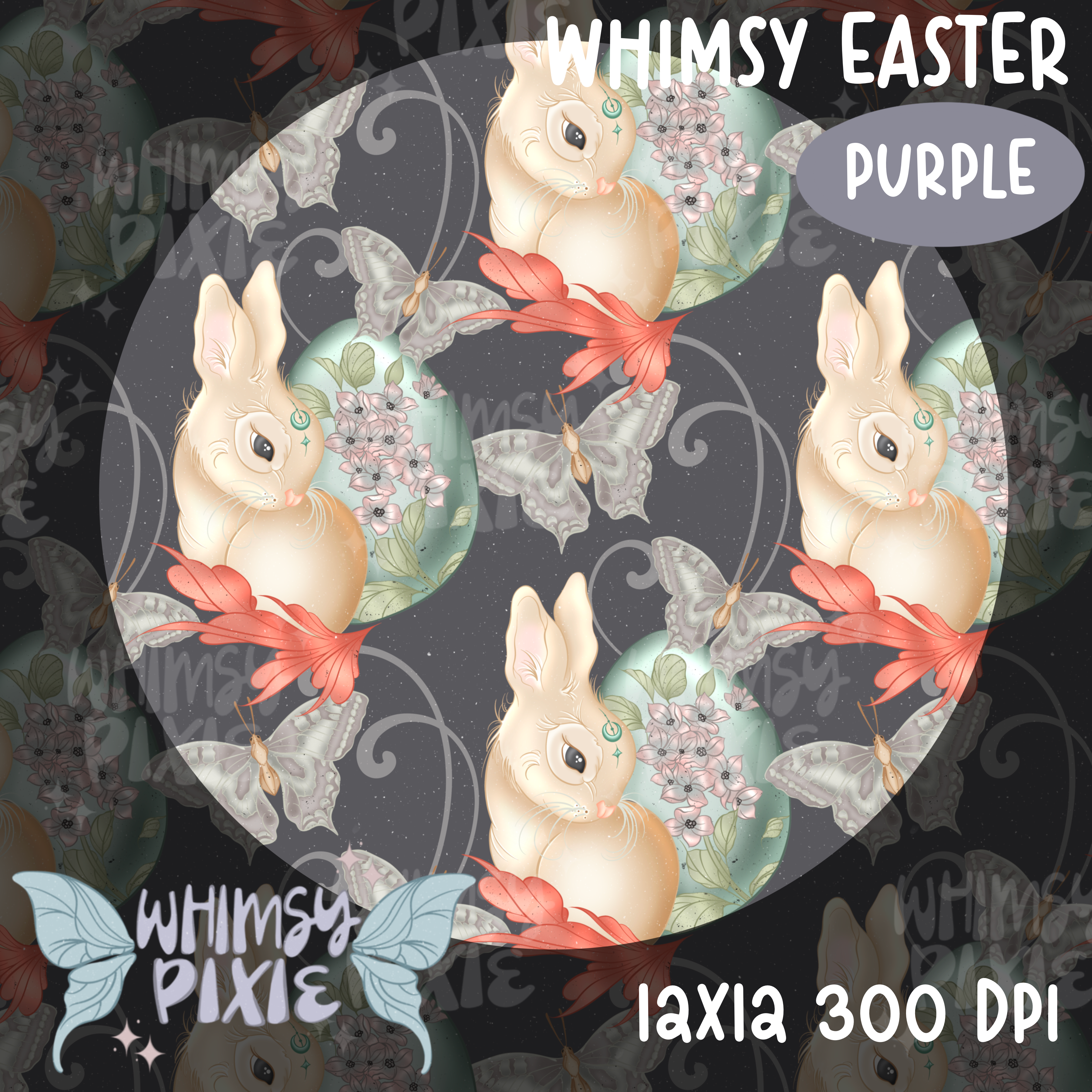 Whimsy Easter Purple