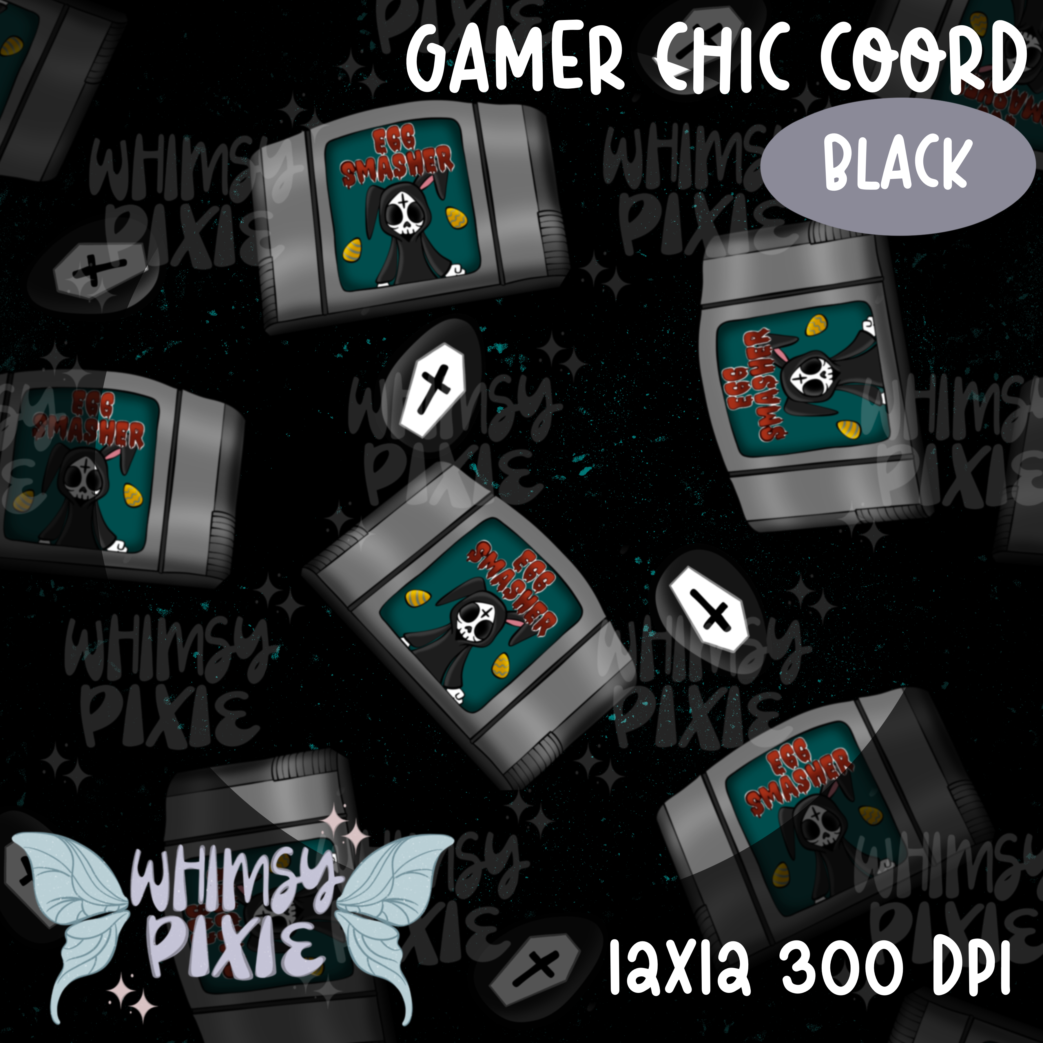Gamer Chic Black Coord