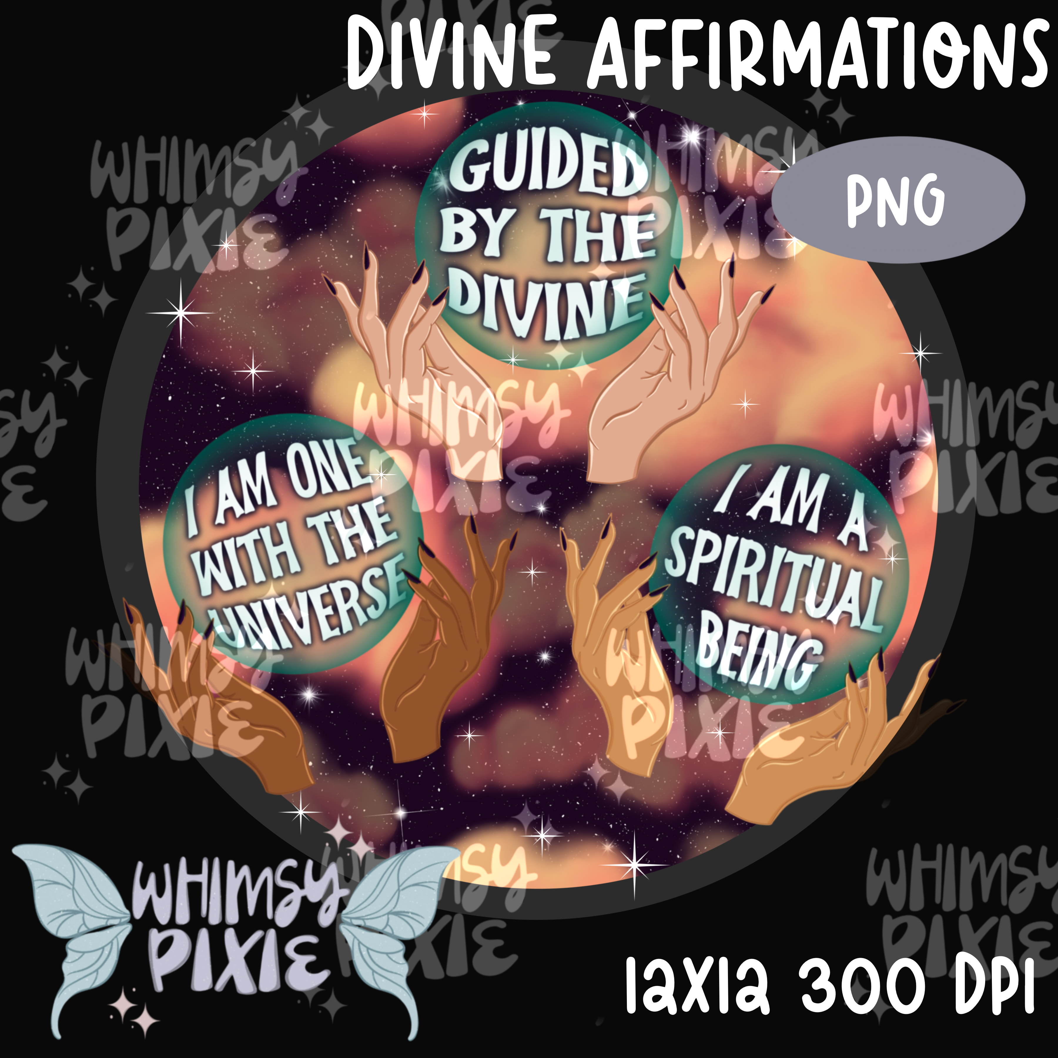Divine Affirmations PNG