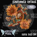 Sunflower Cottage PNG