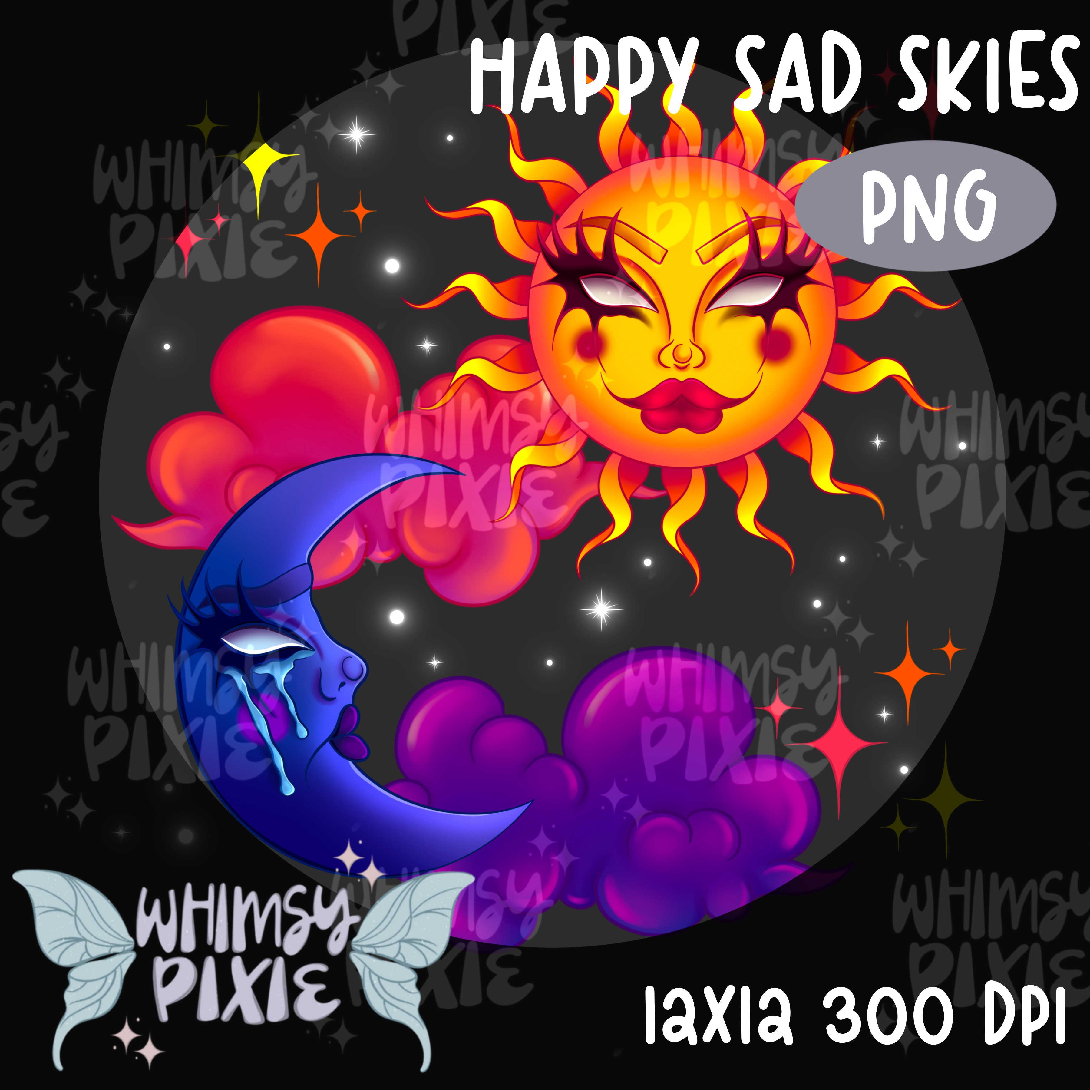Happy Sad Skies PNG
