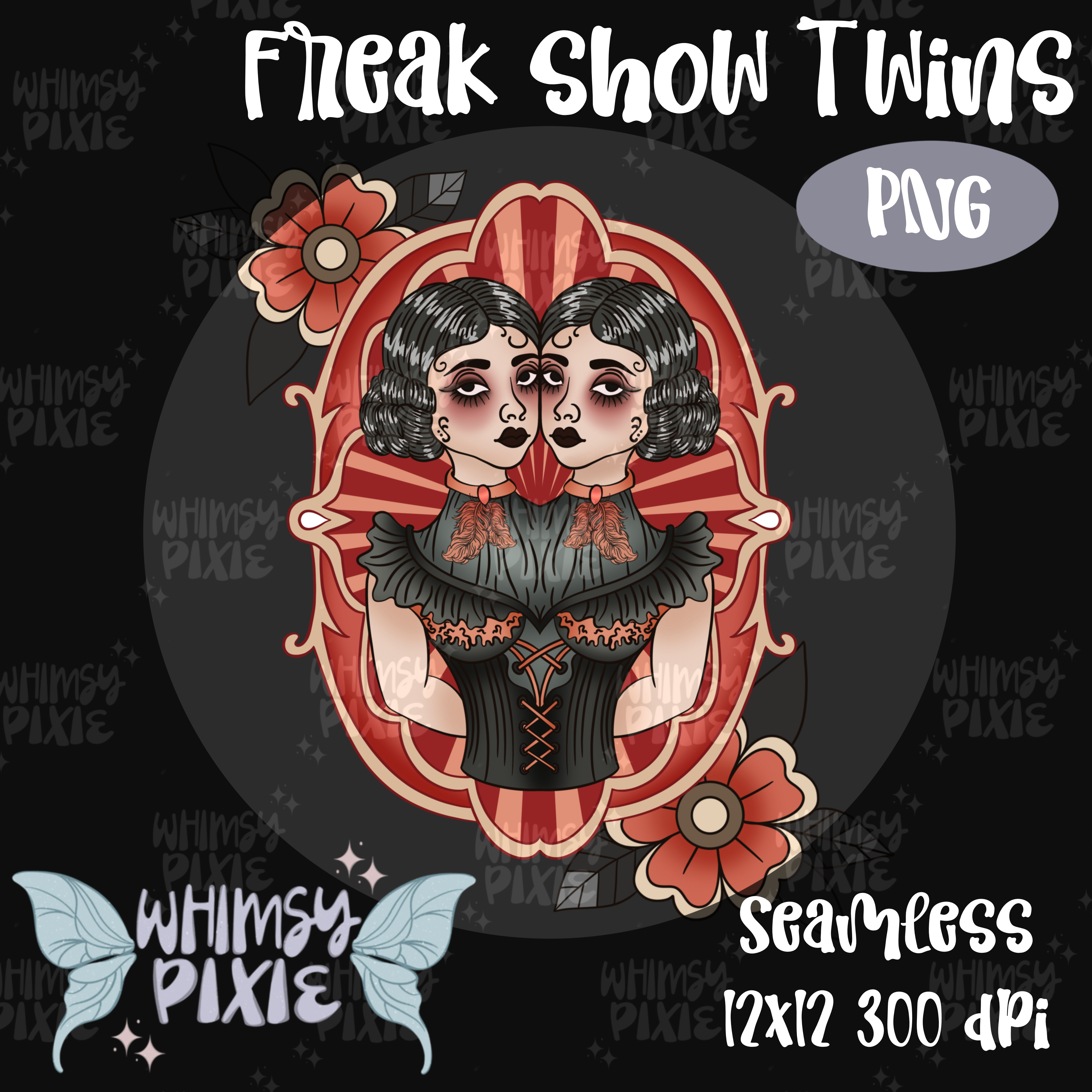 Freak Show Twins PNG