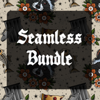 Traditional Tattoo Part 1 Seamless Bundle