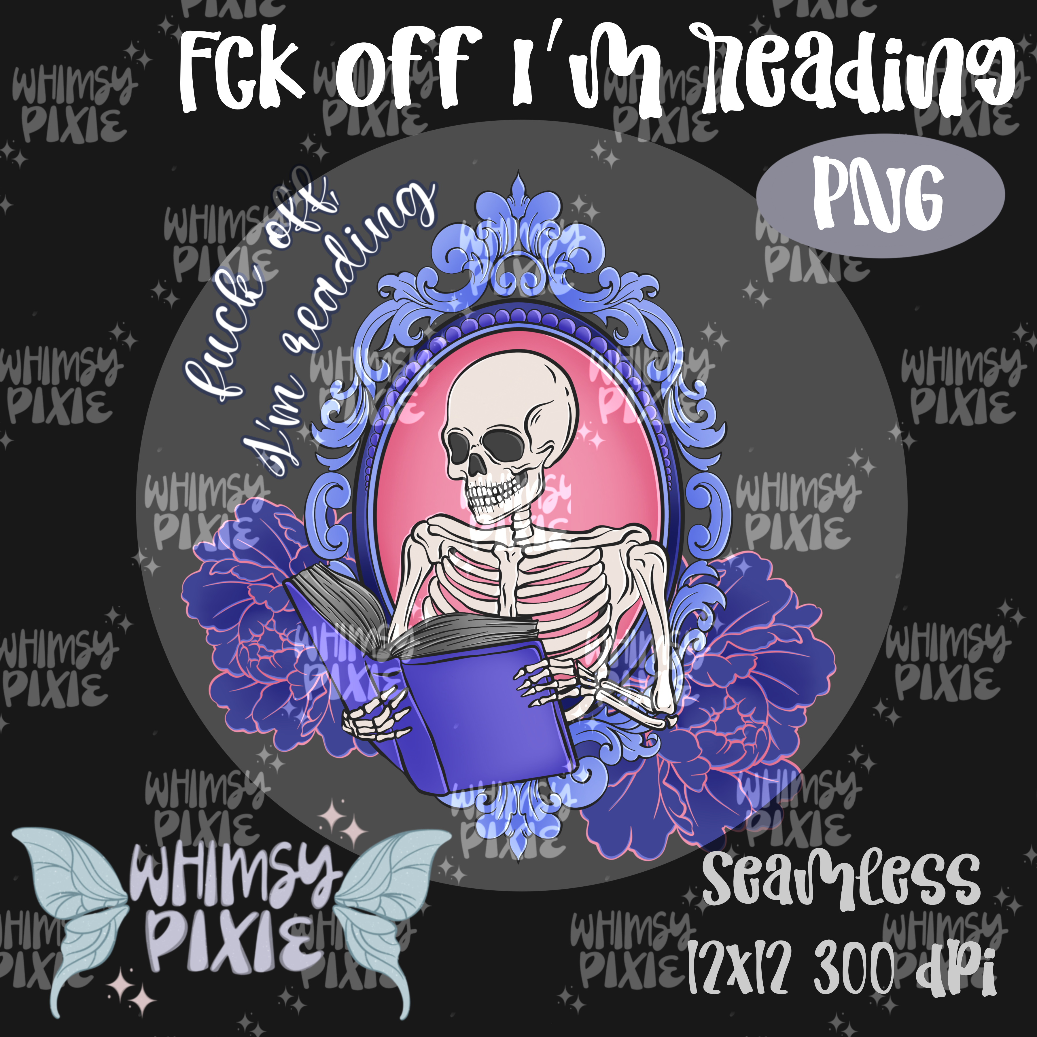 Fck Off I’m Reading PNG