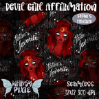 Devil Girl Affirmation