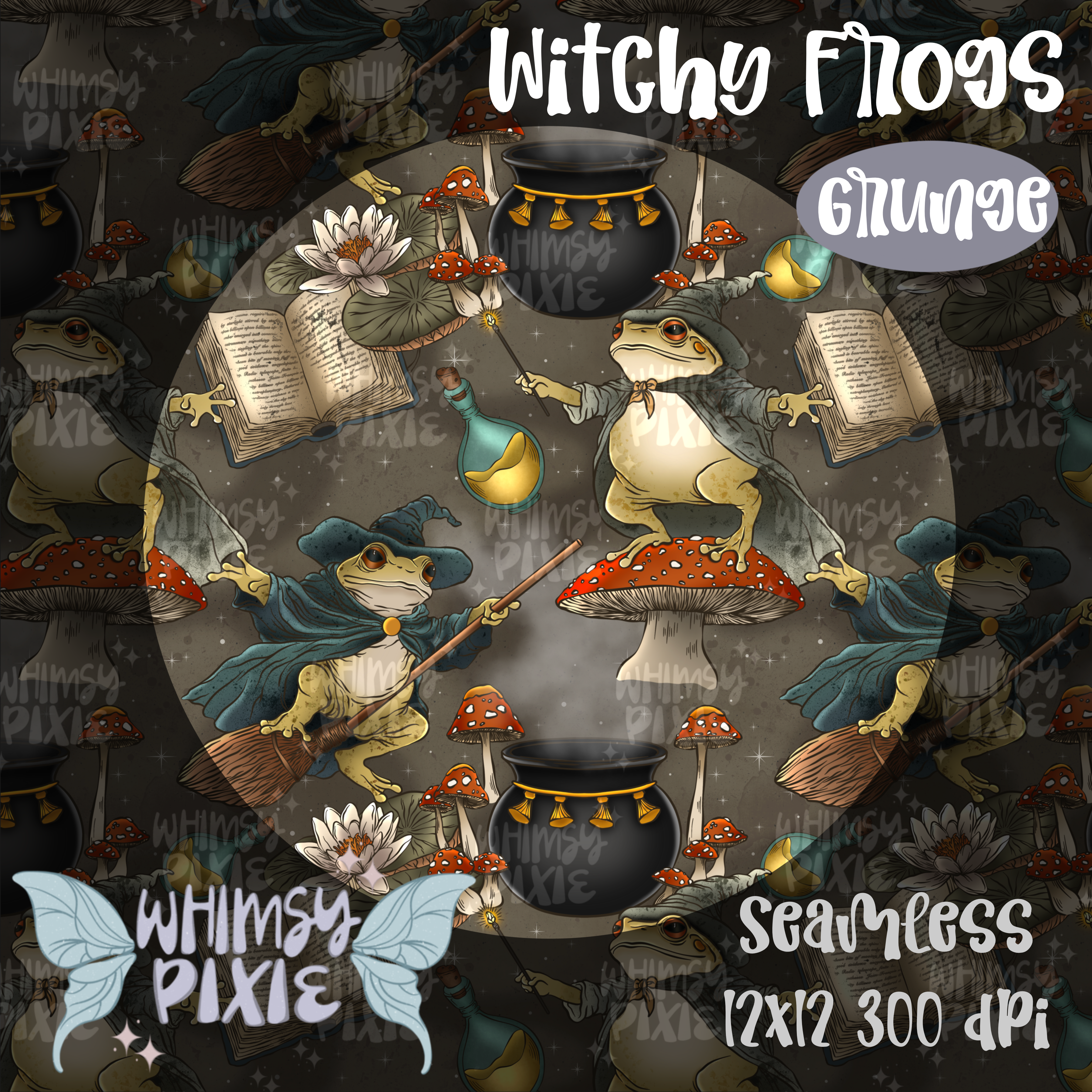 Witchy Frogs