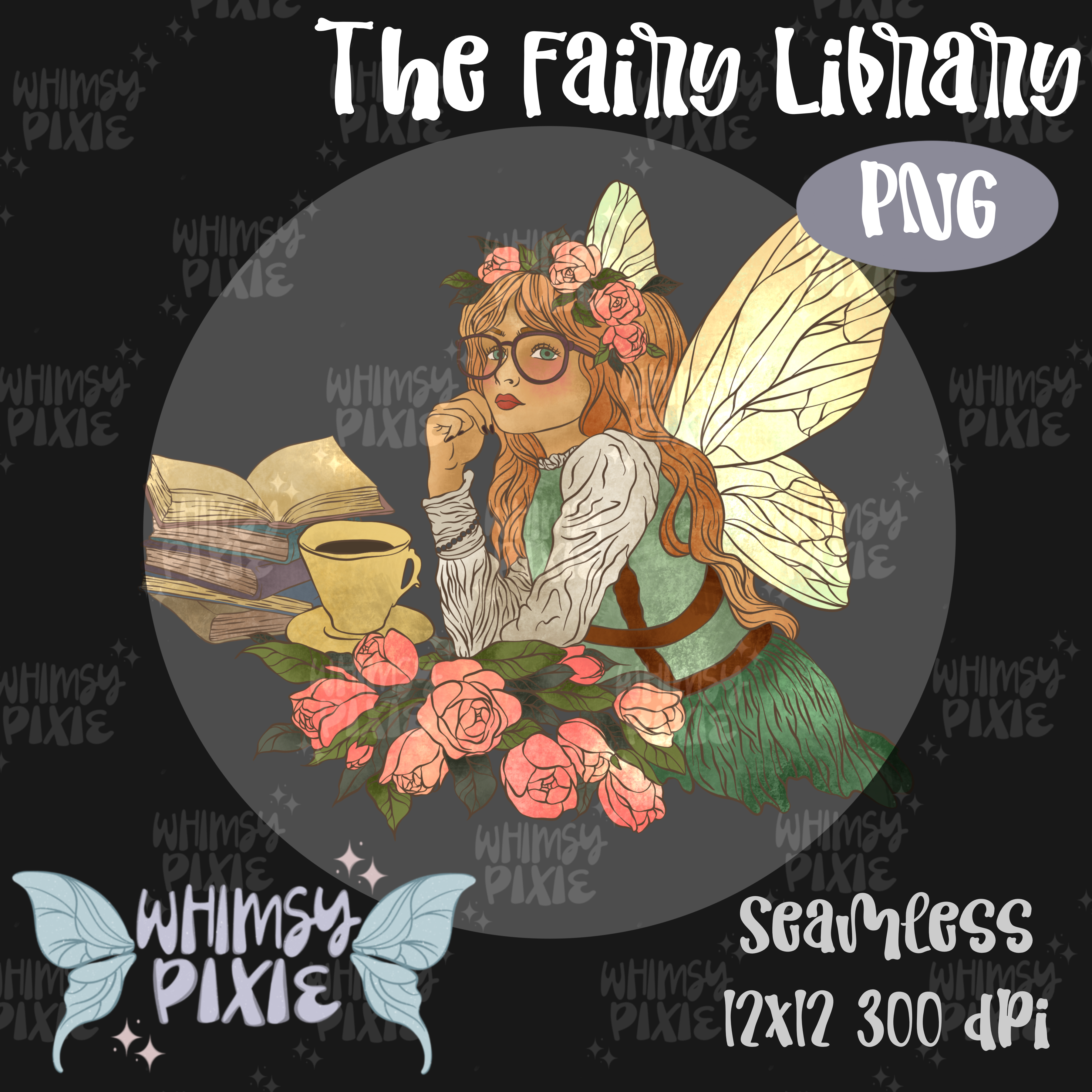 The Fairy Library PNG