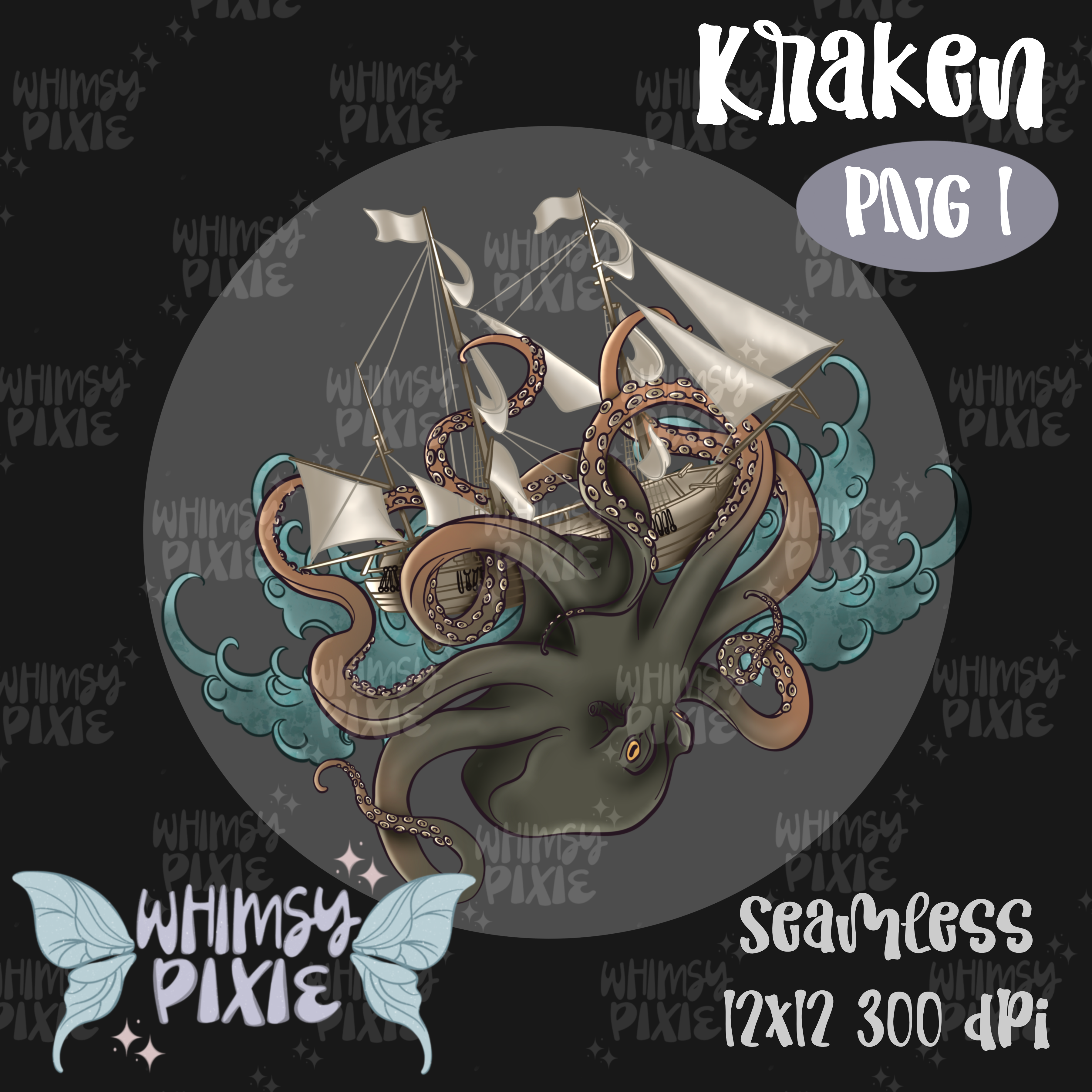 Kraken PNG