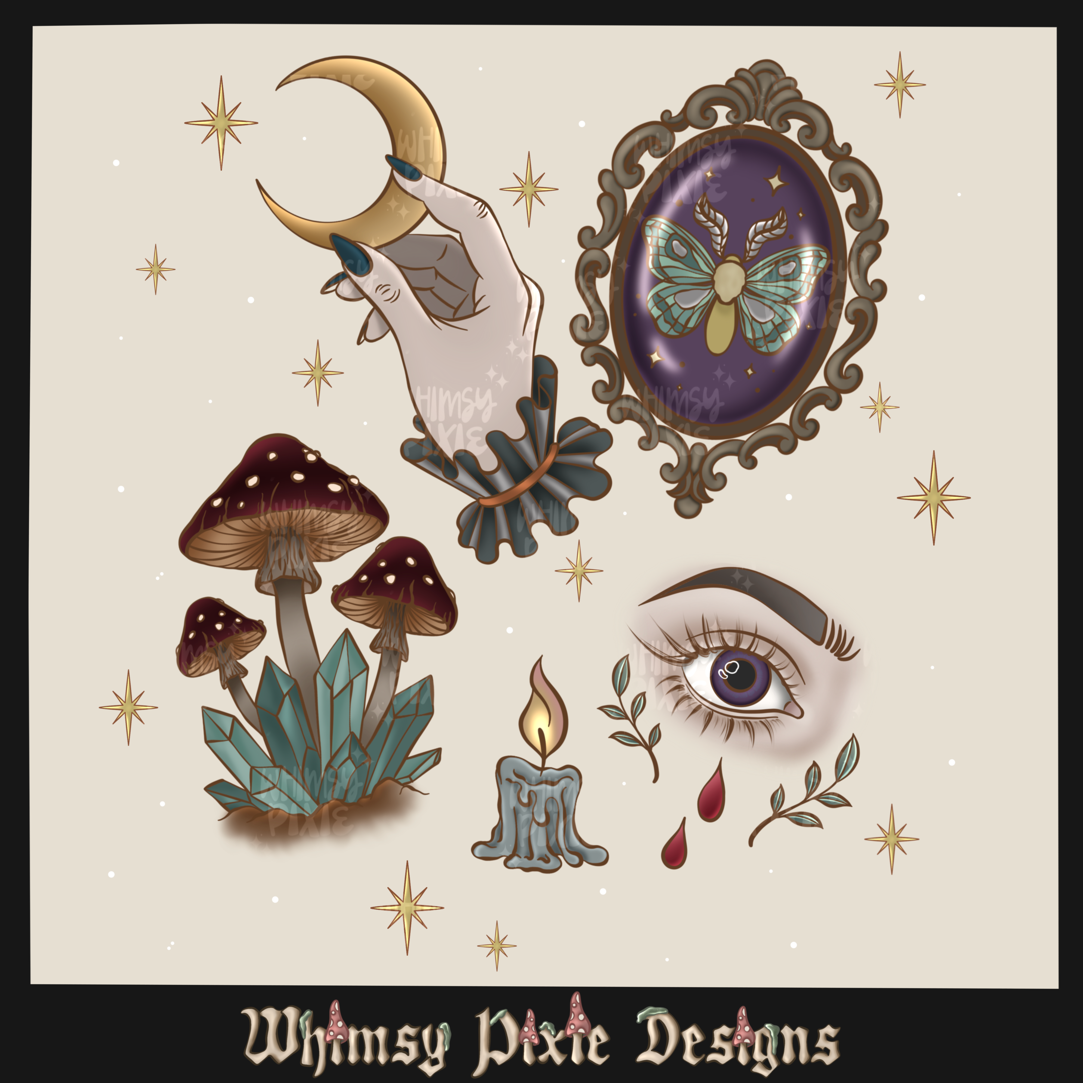 Whimsy Witch PNG
