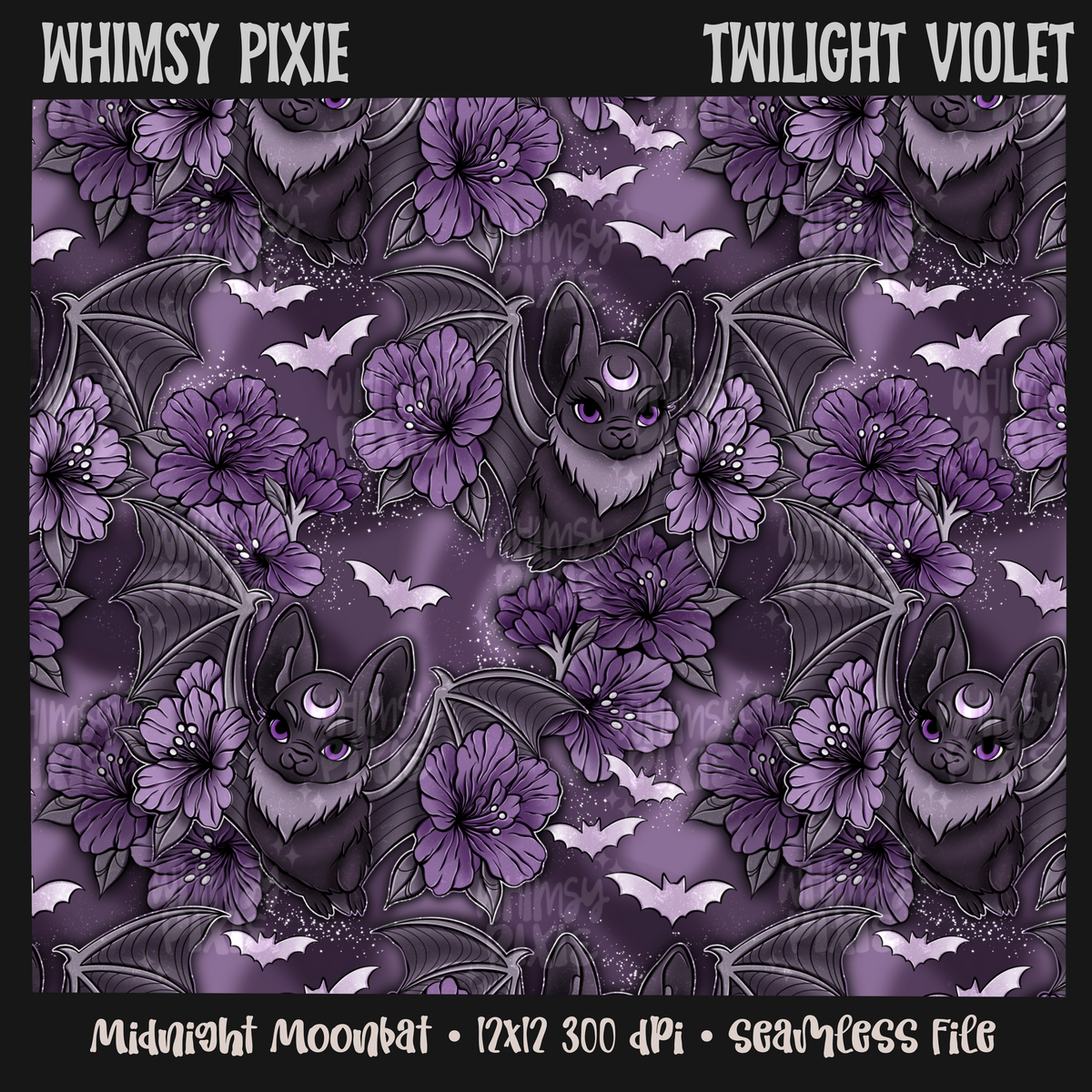 Midnight Moonbat Seamless