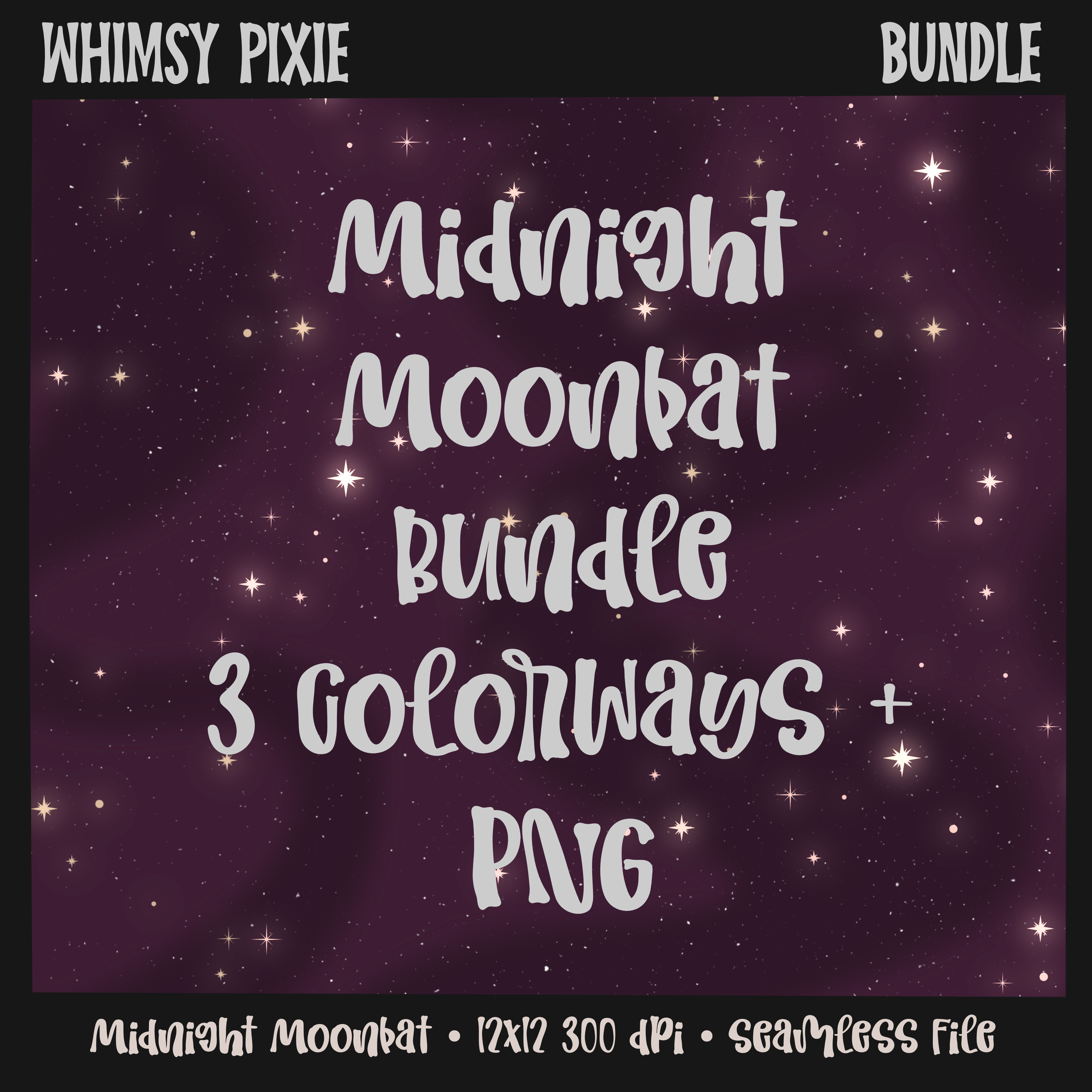 Midnight Moonbat Seamless