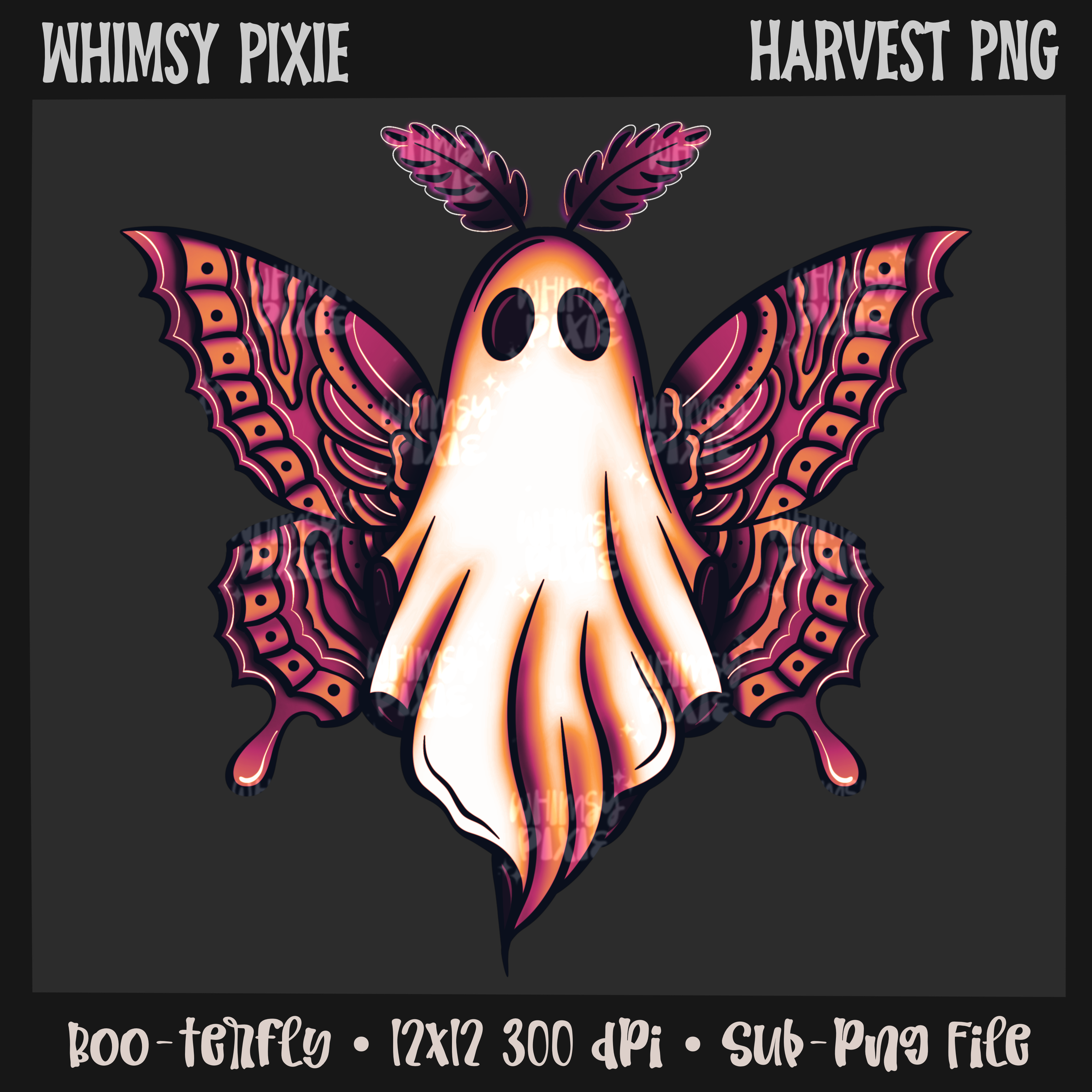 Boo-terfly PNG