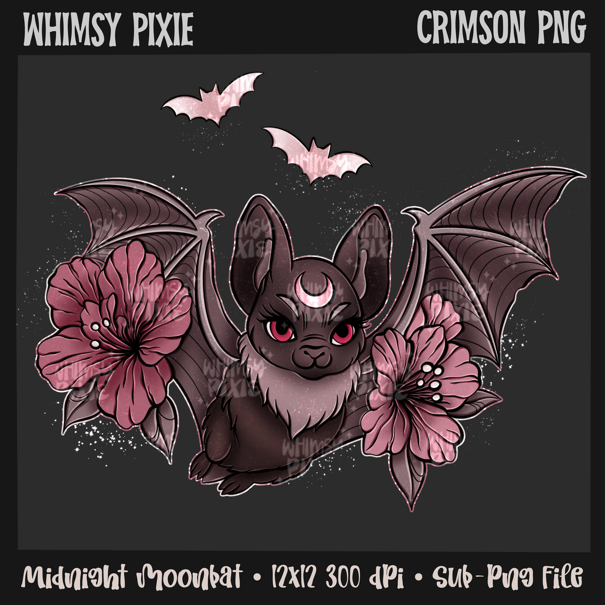 Midnight Moonbat PNG