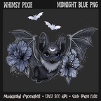 Midnight Moonbat PNG