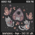 Midnight Meow PNG