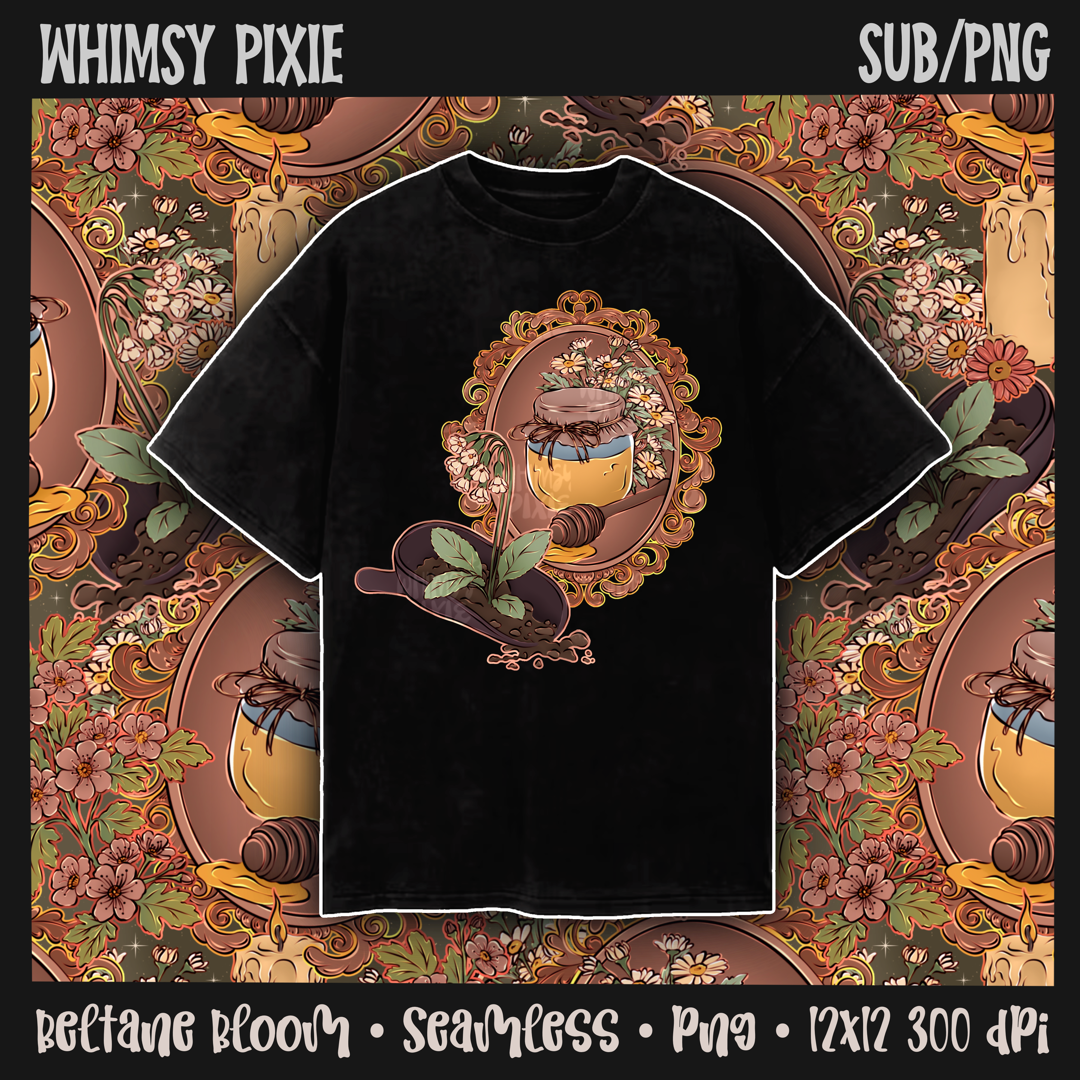 Beltane Bloom Sub/PNG