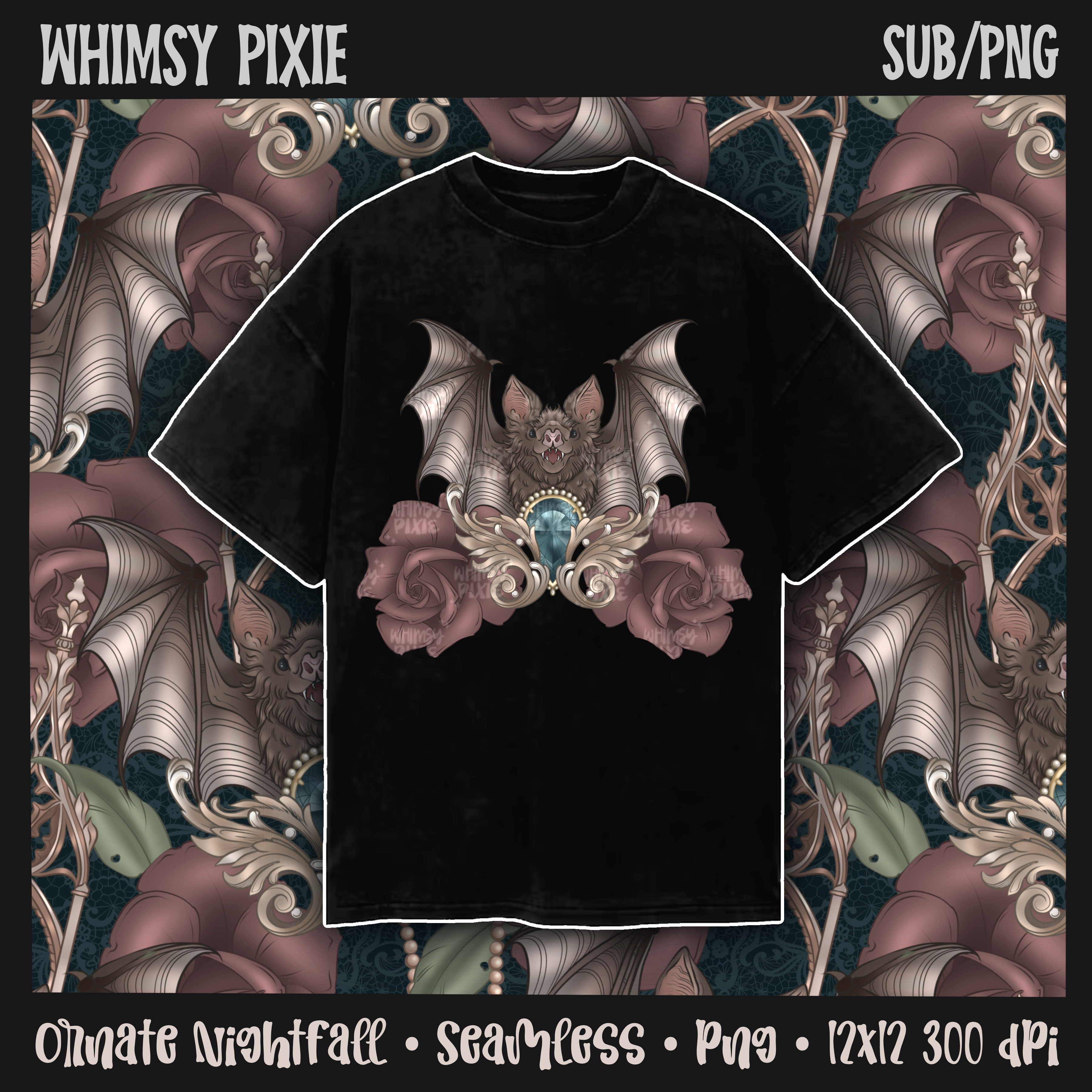 Ornate Nightfall Sub/PNG