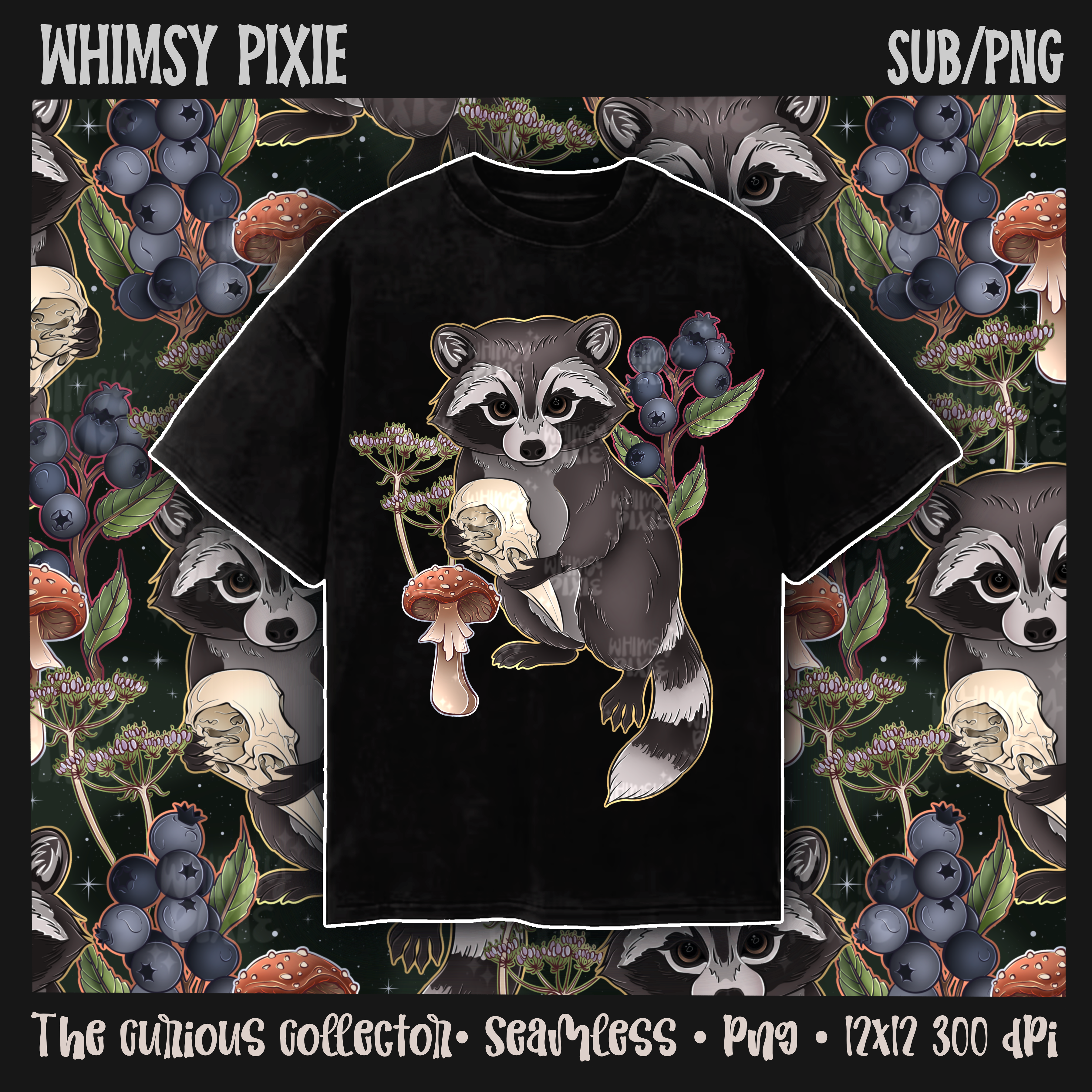 The Curious Collector Sub/PNG
