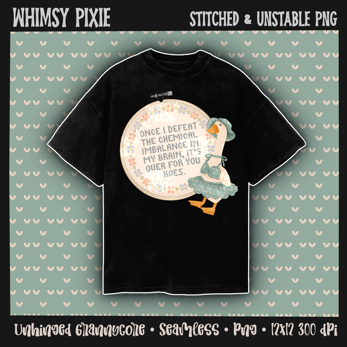 Unhinged Grannycore Sub/PNG