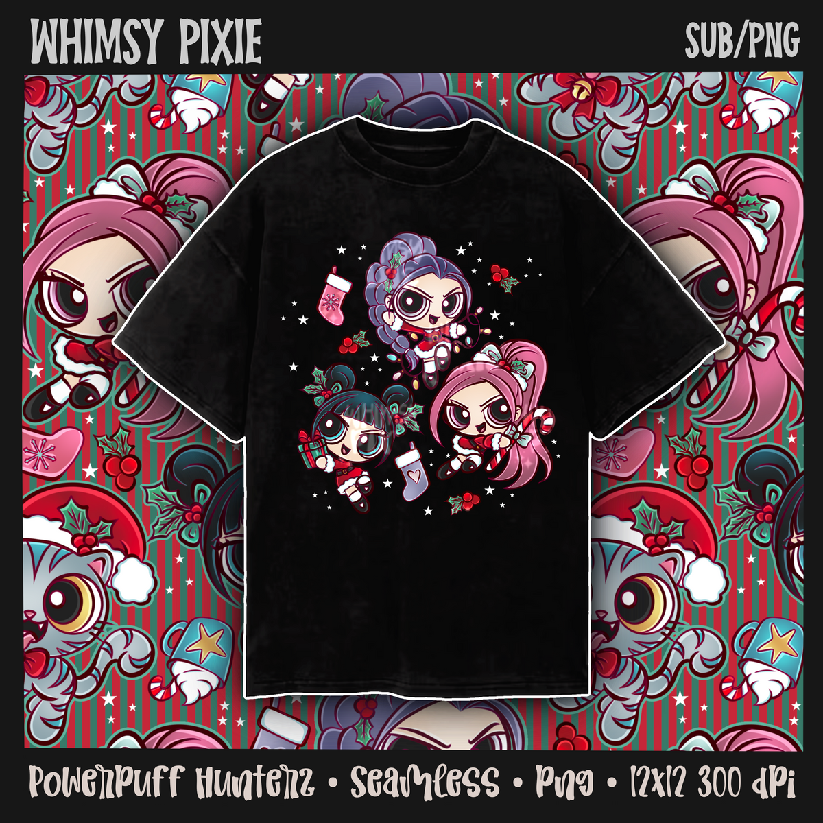 Powerpuff Hiunterz Sub/PNG