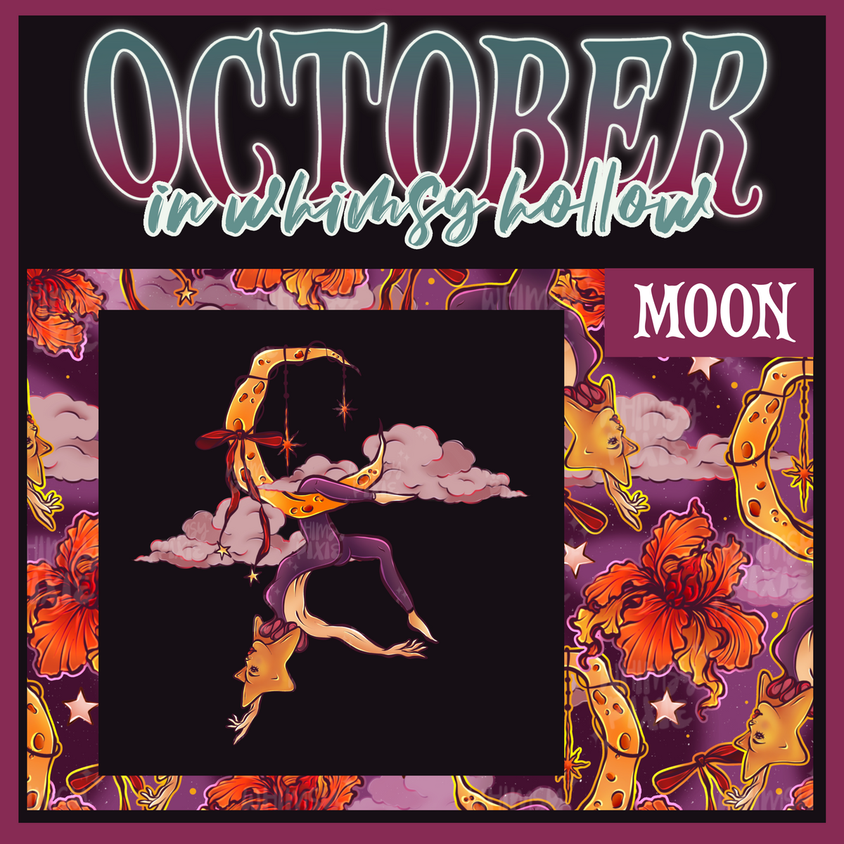 October In Whimsy Hollow: Moon