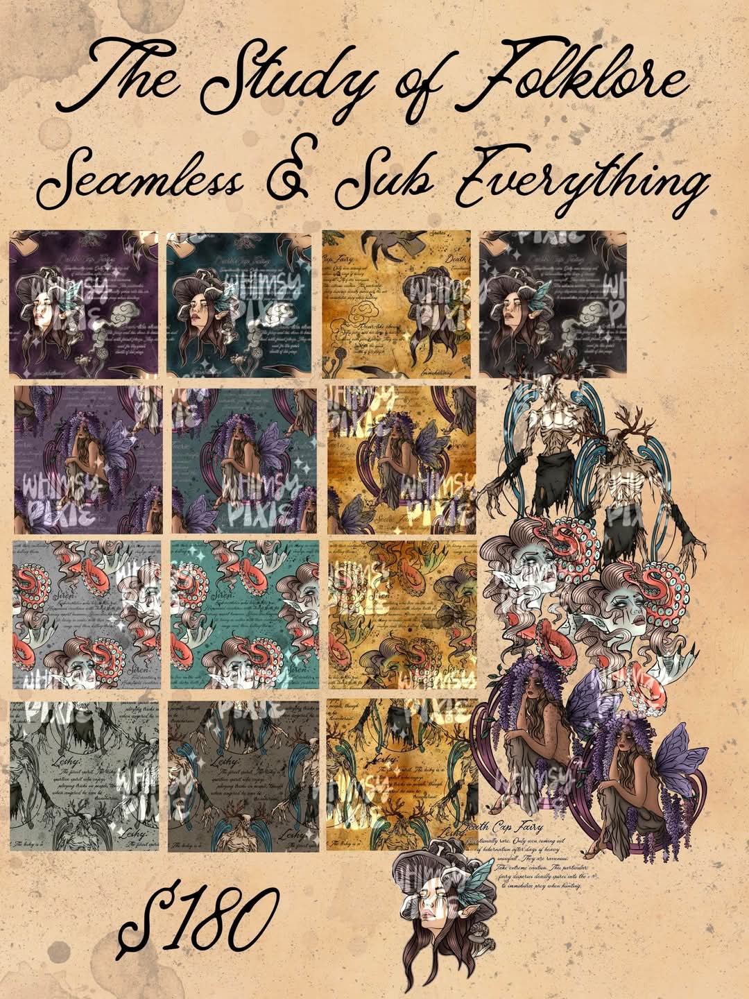 Study of Folklore Seamless & Sub Bundle
